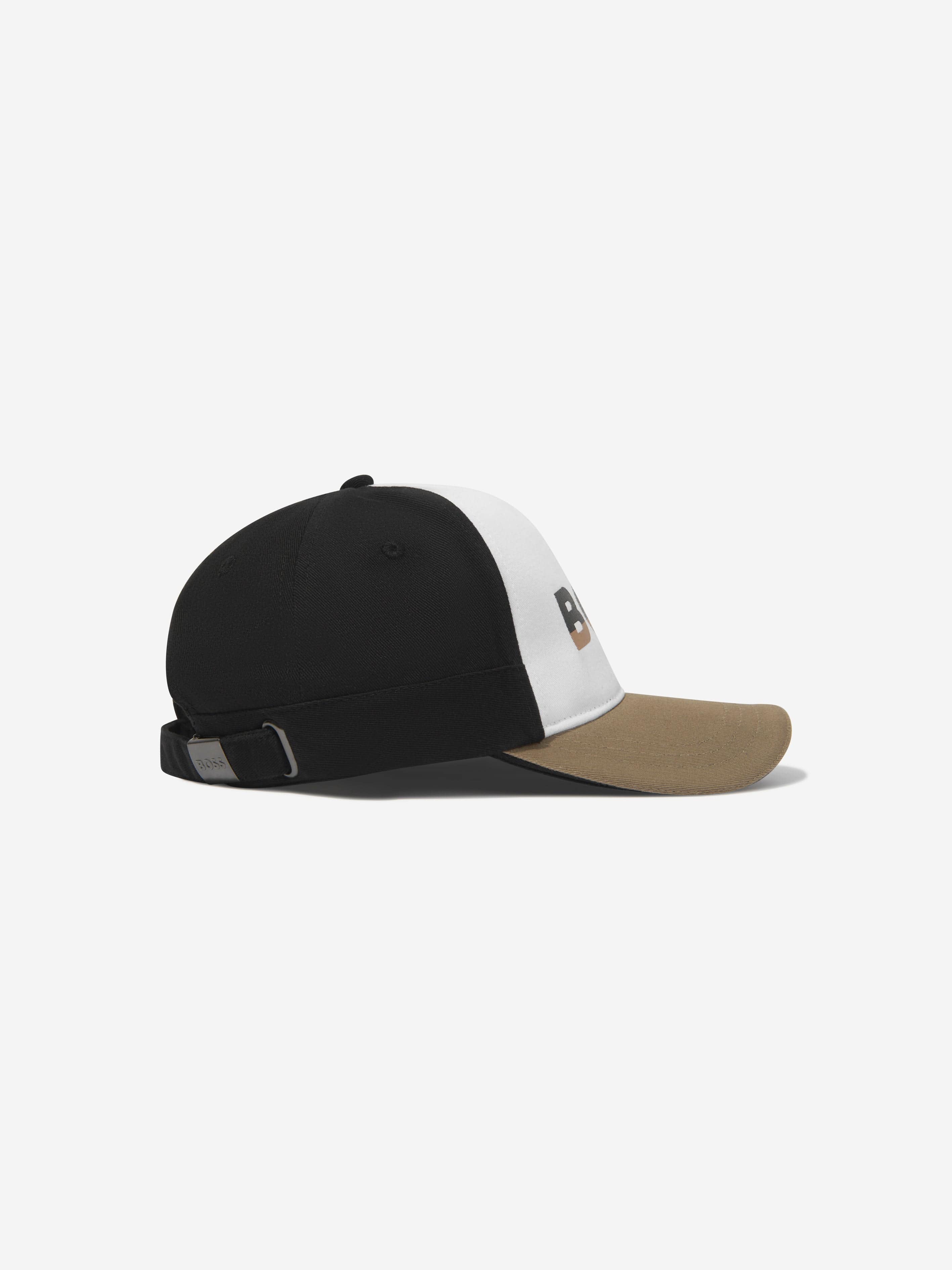 BOSS Boys Logo Cap In Beige