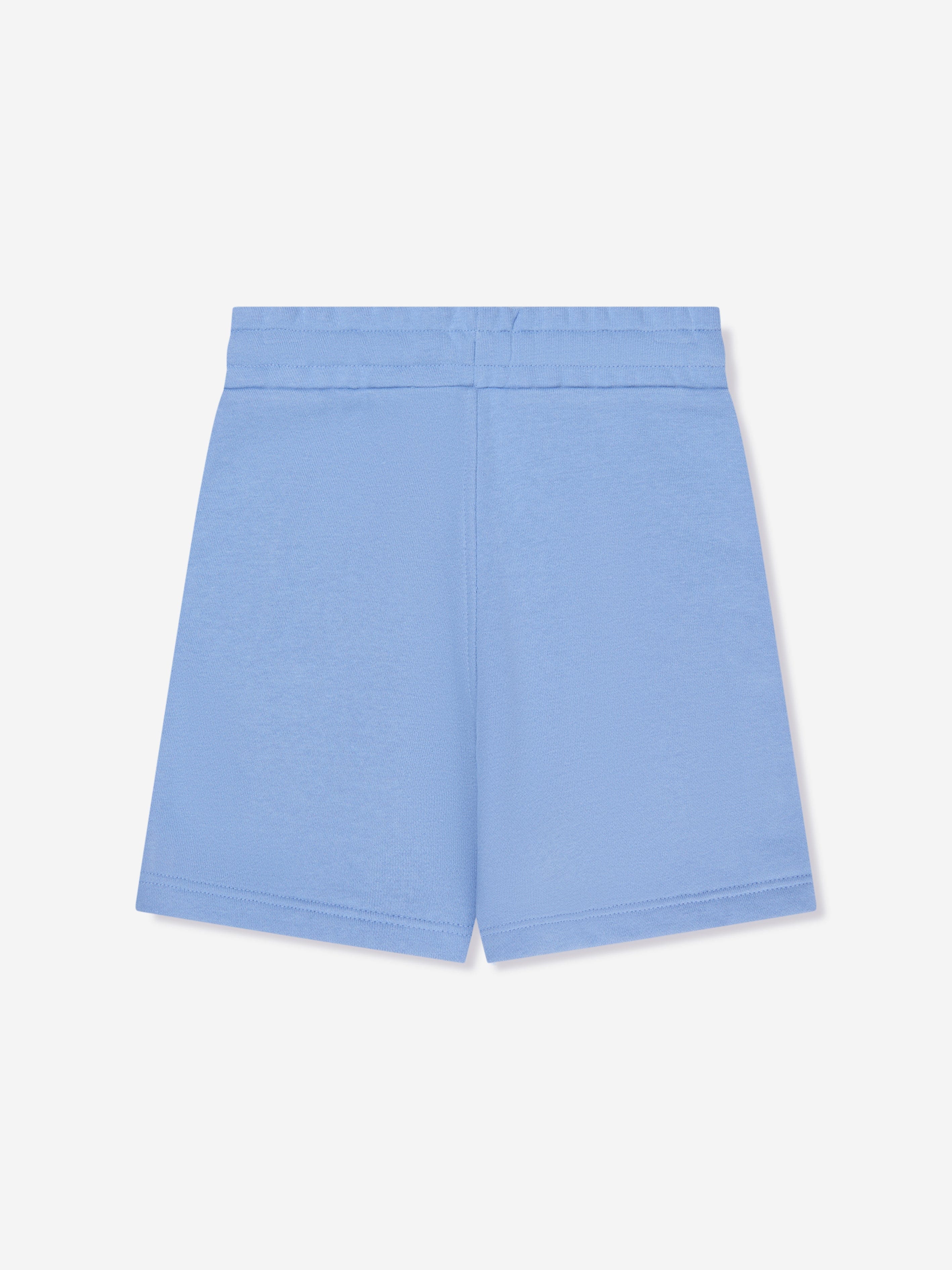 BOSS Boys Logo Sweat Shorts In Blue