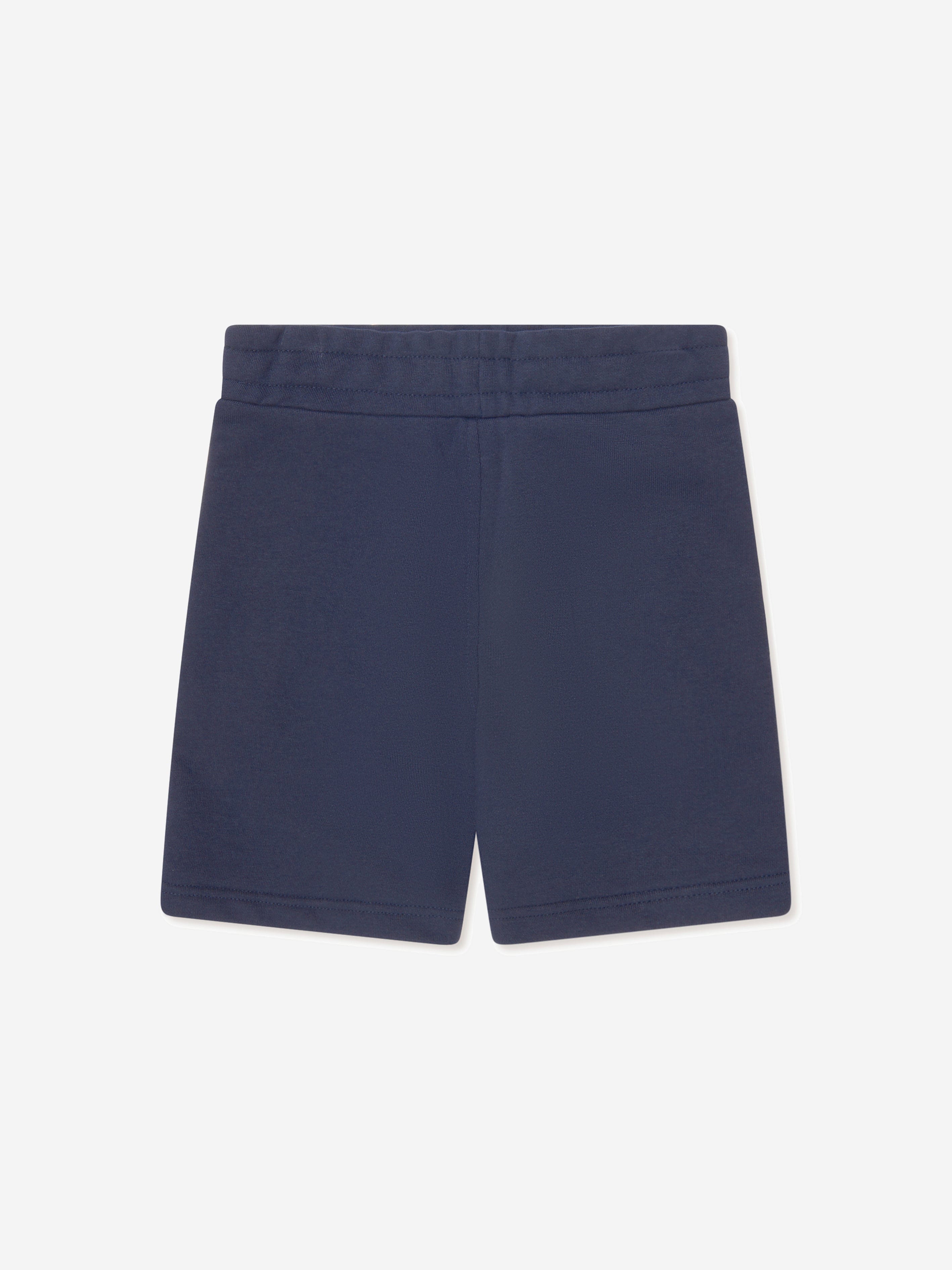 BOSS Boys Logo Sweat Shorts In Navy