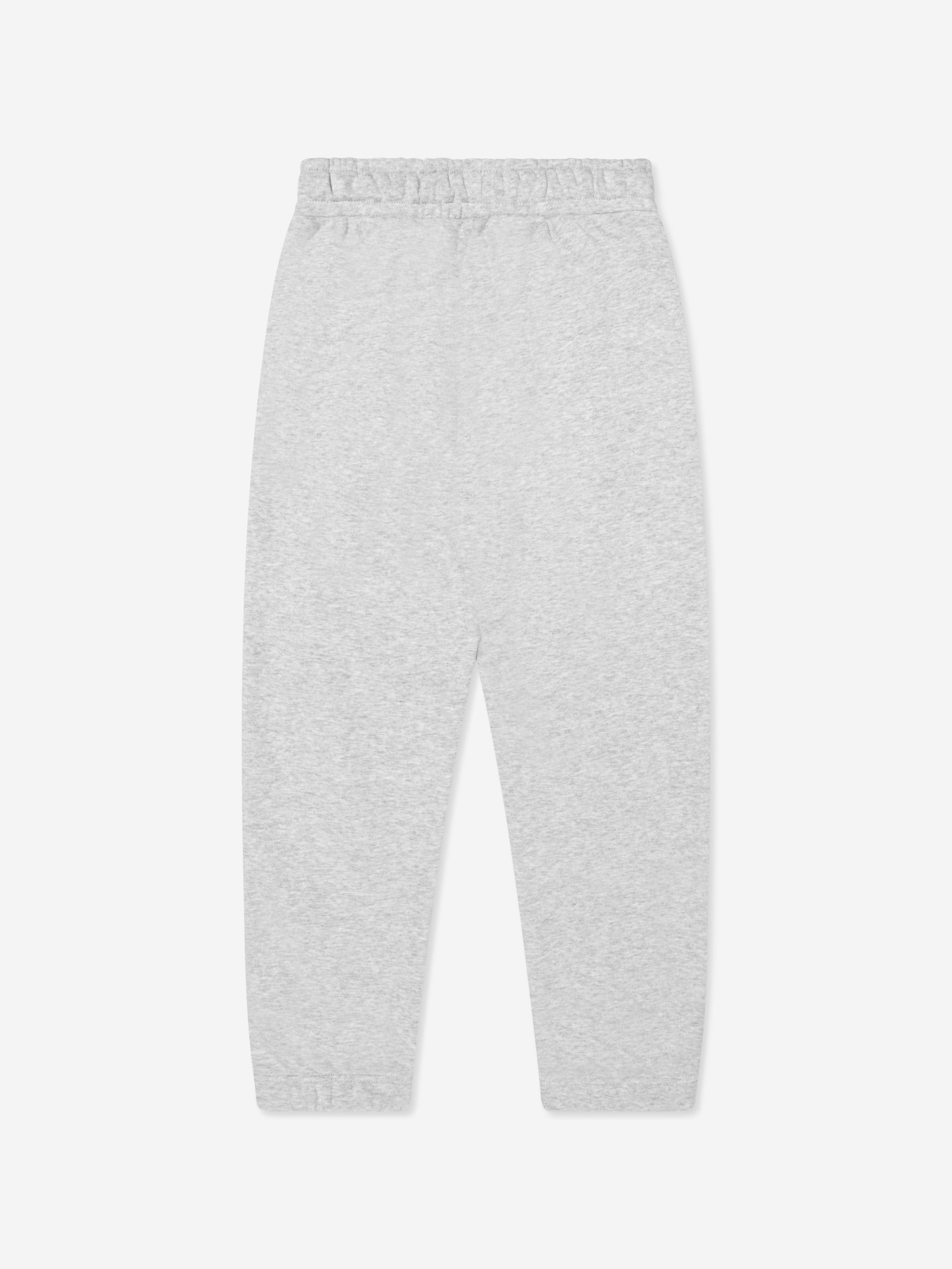 BOSS Boys Logo Joggers In Grey