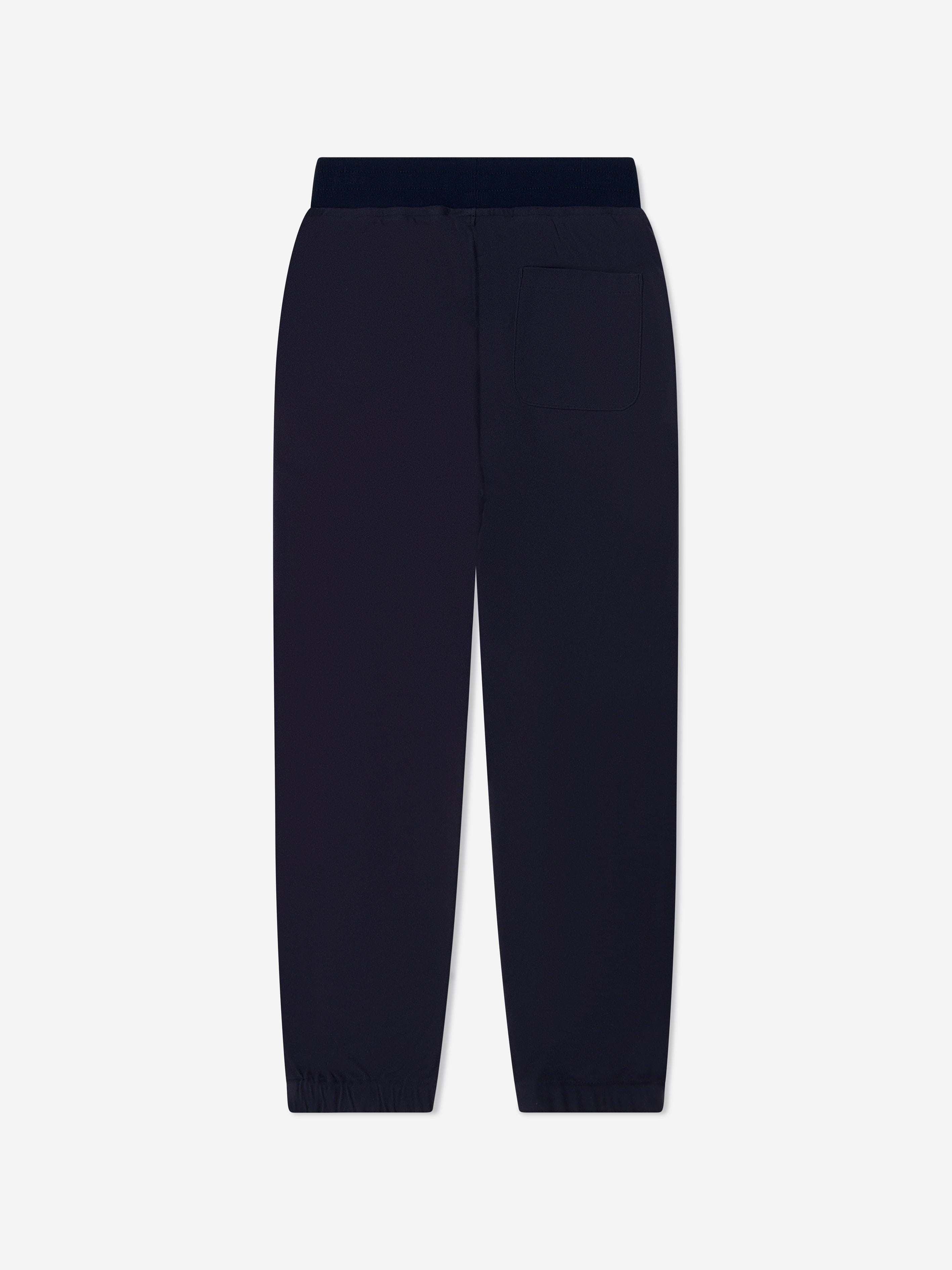 BOSS Boys Logo Joggers In Navy