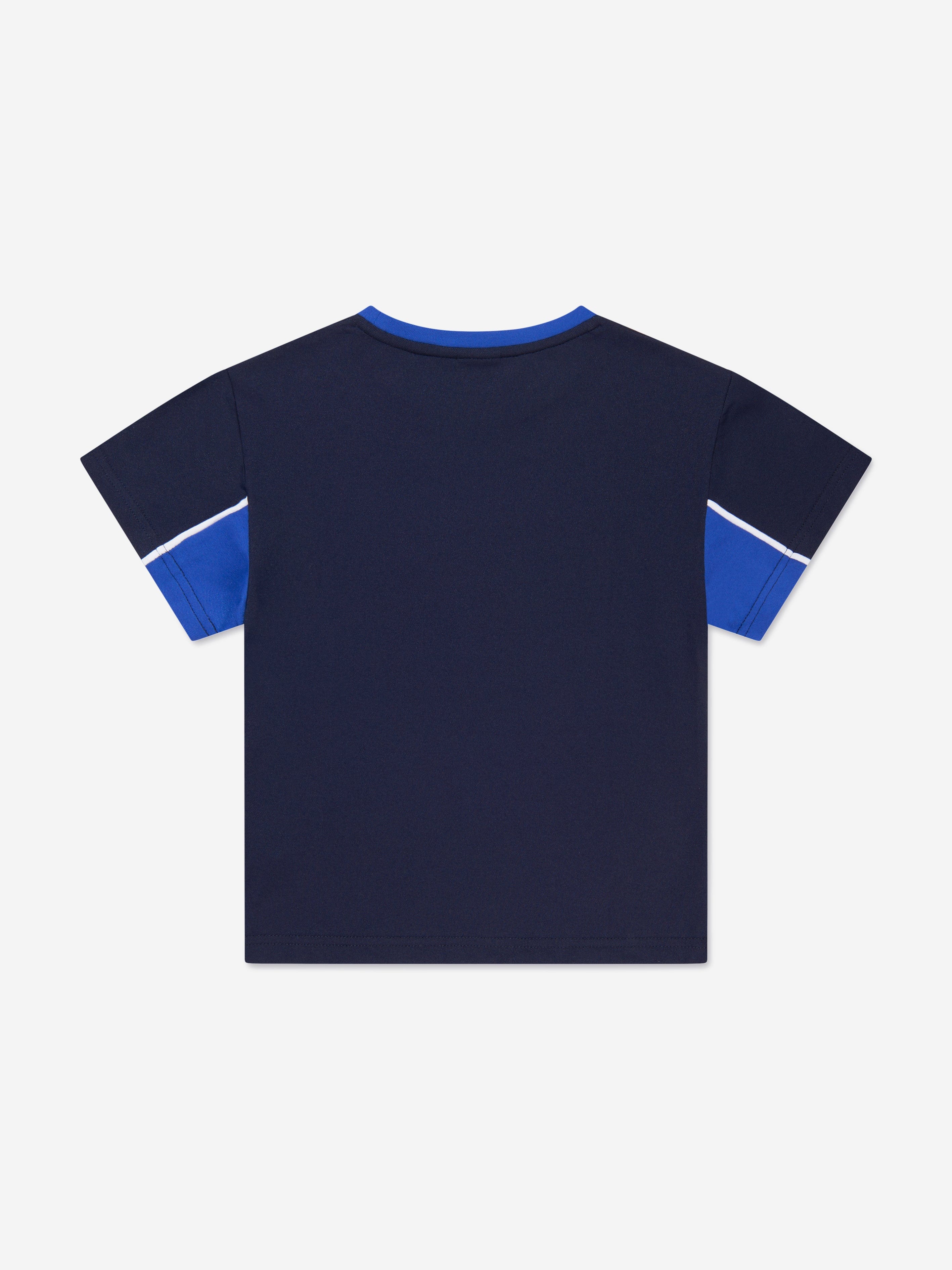 BOSS Boys Logo T-Shirt In Navy