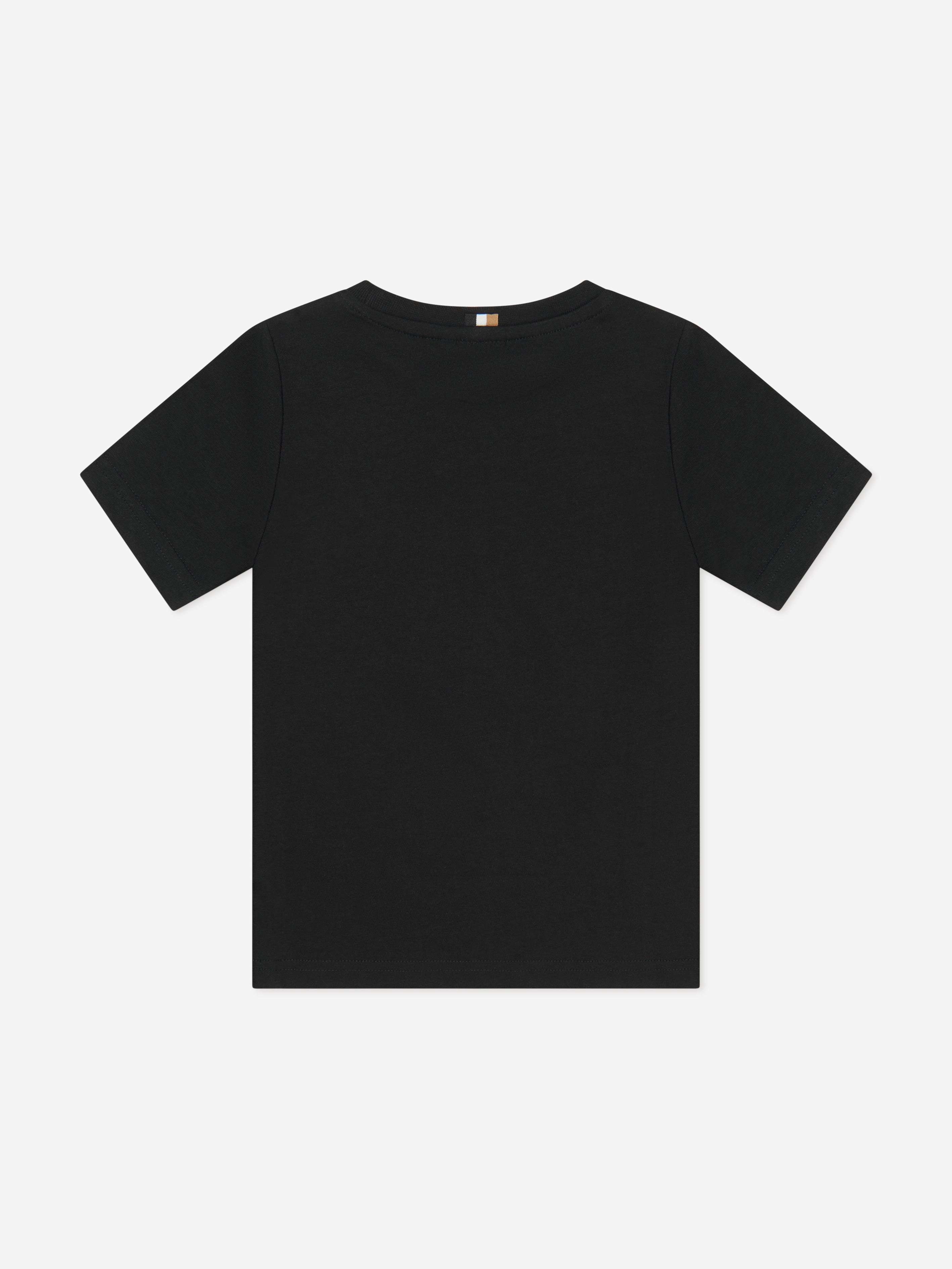 BOSS Boys Tennis Ball T-Shirt In Black