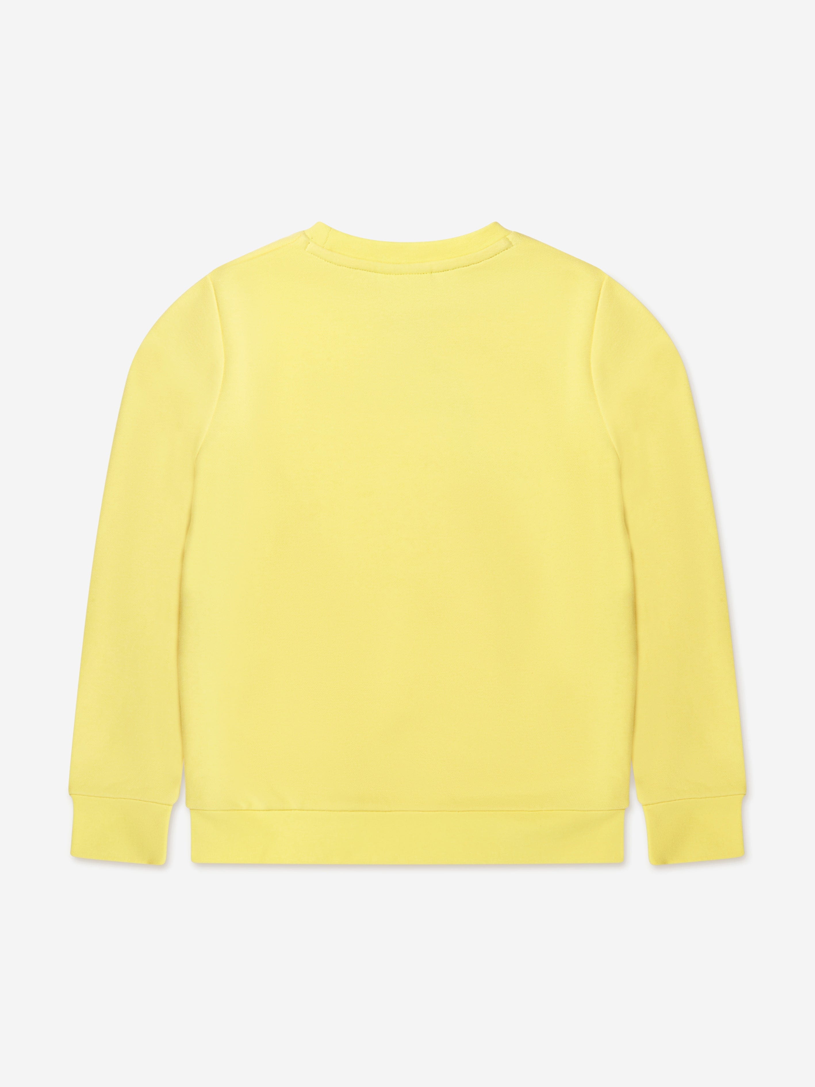 BOSS Boys Logo Sweatshirt In Yellow