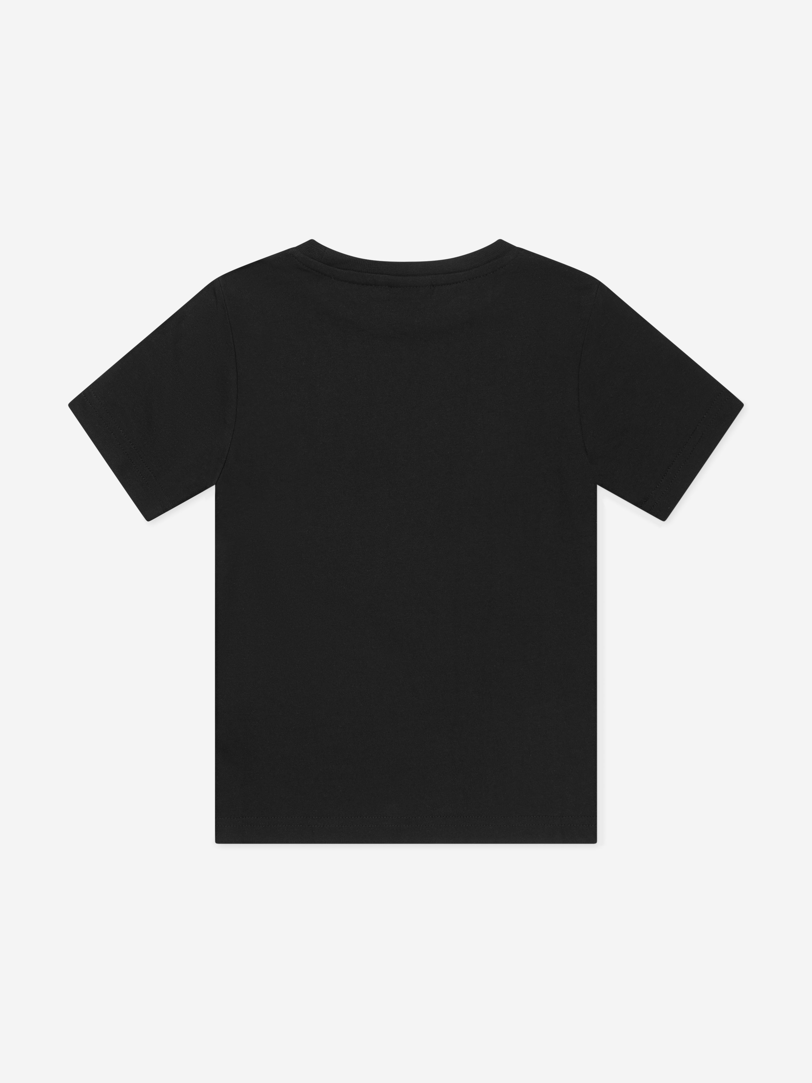 BOSS Boys Logo T-Shirt in Black