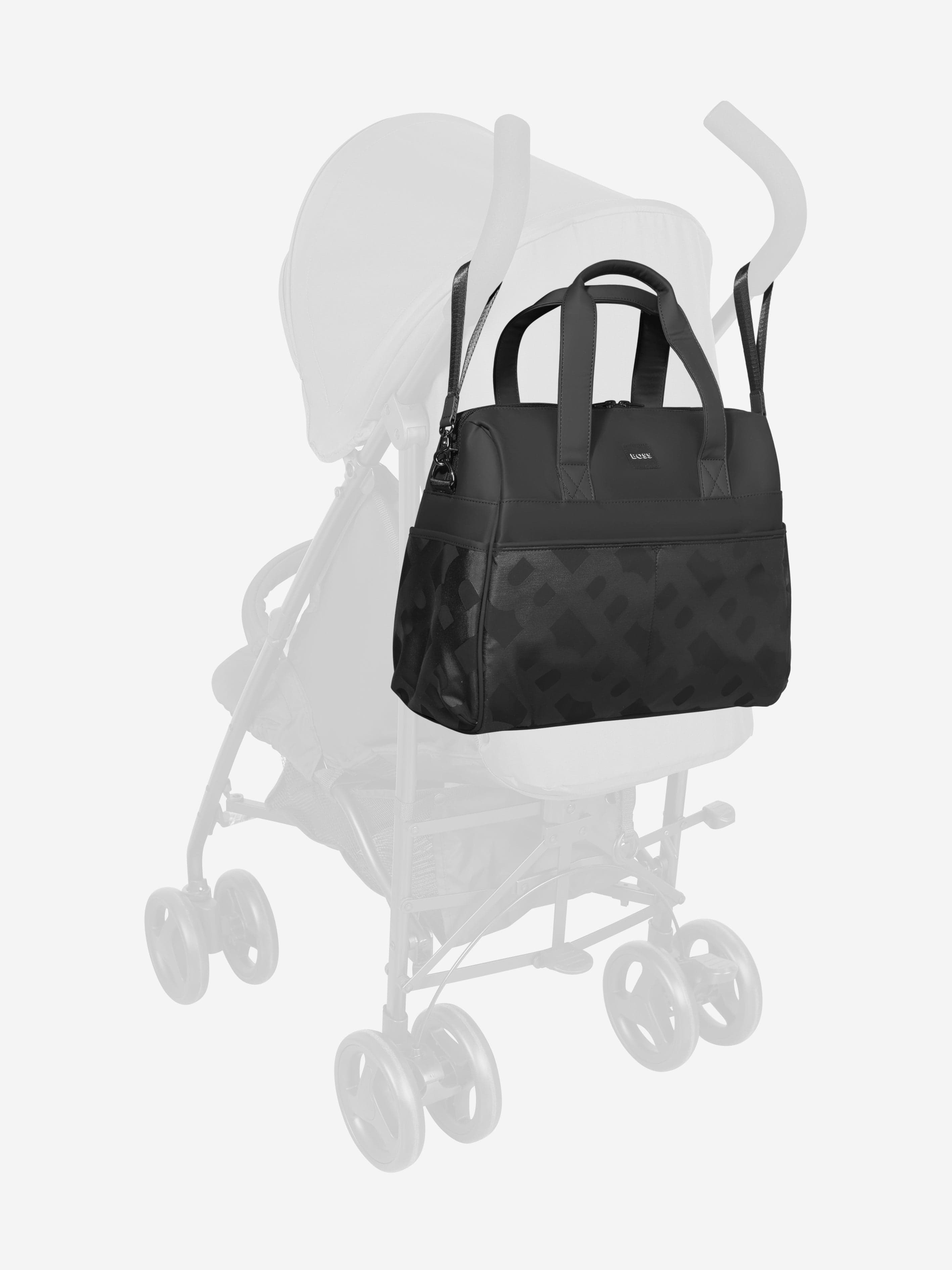 BOSS Baby Monogram Changing Bag in Black