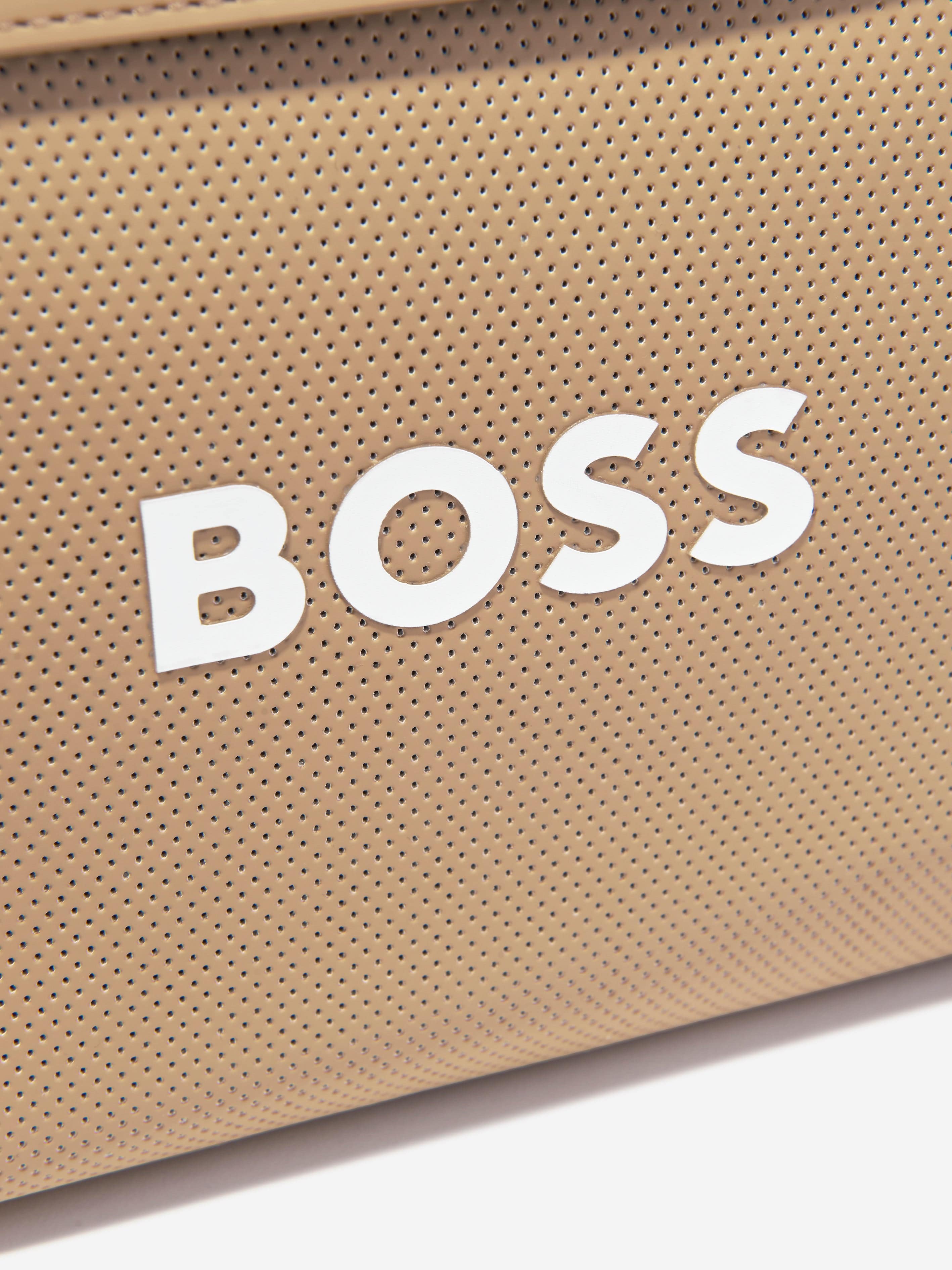 BOSS Baby Branded Changing Bag in Beige