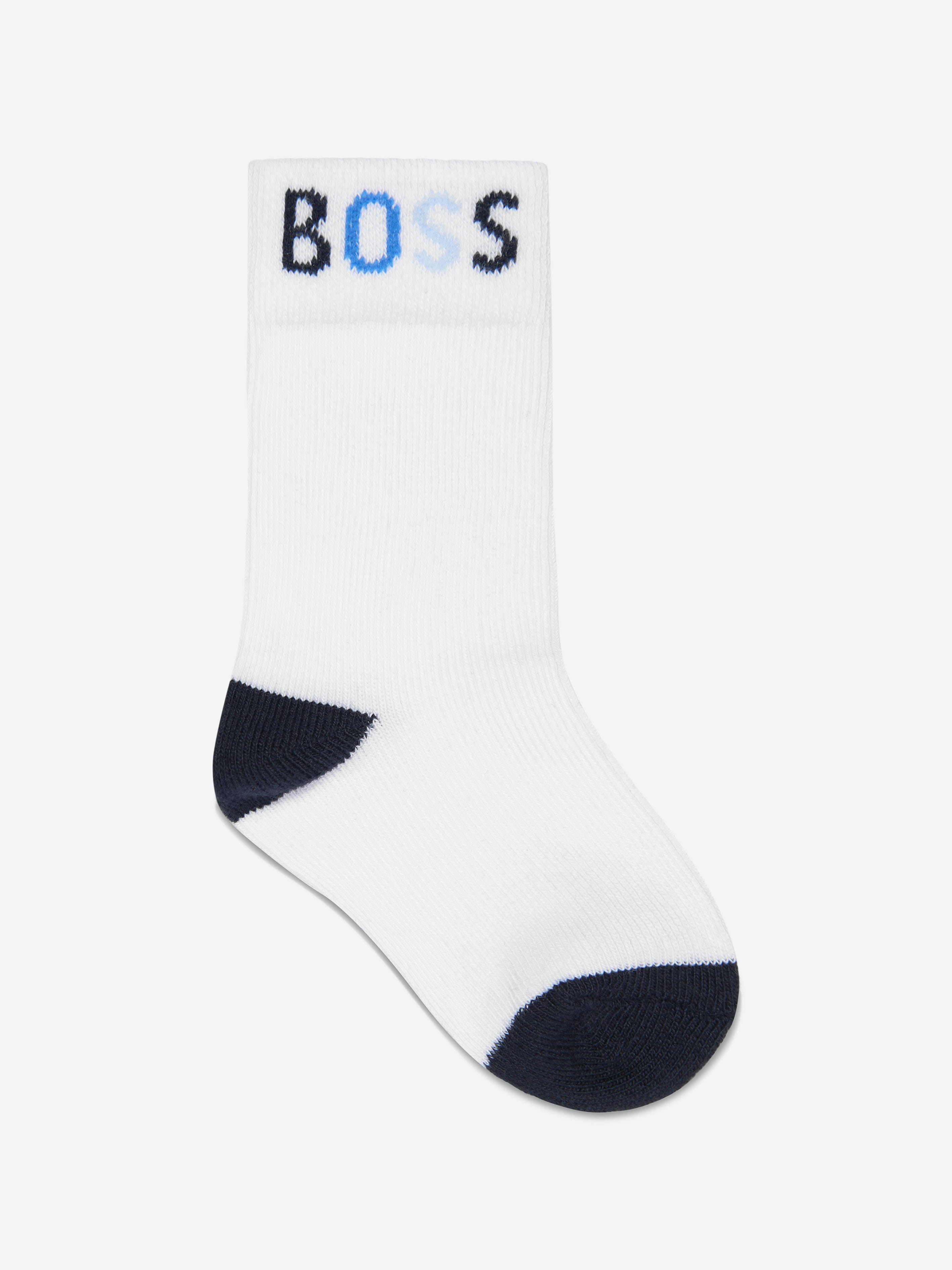 BOSS Baby Boys Socks Set (2 Pairs) in Navy