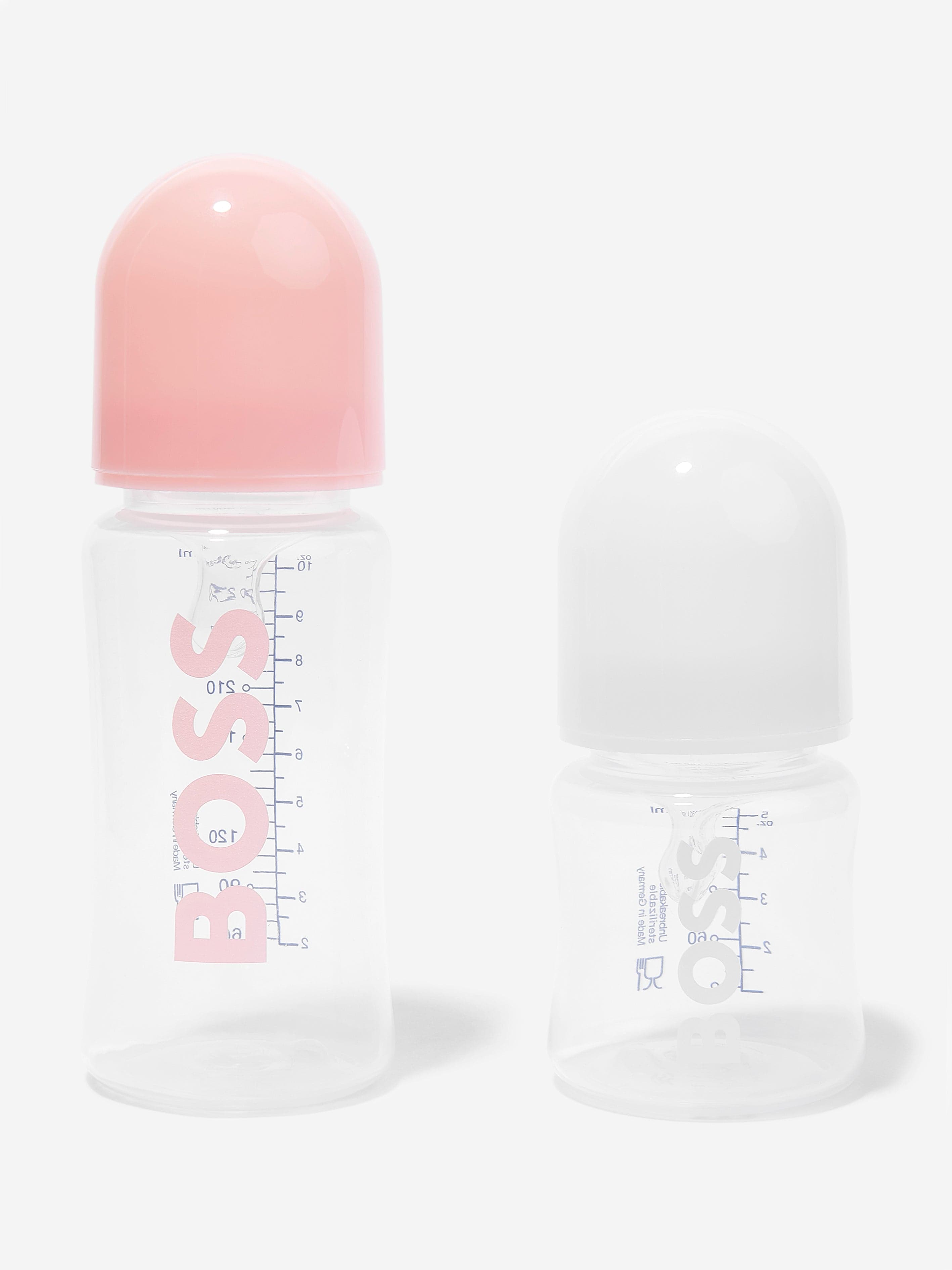 BOSS Baby Girls 2 Piece Bottles Set in Pink