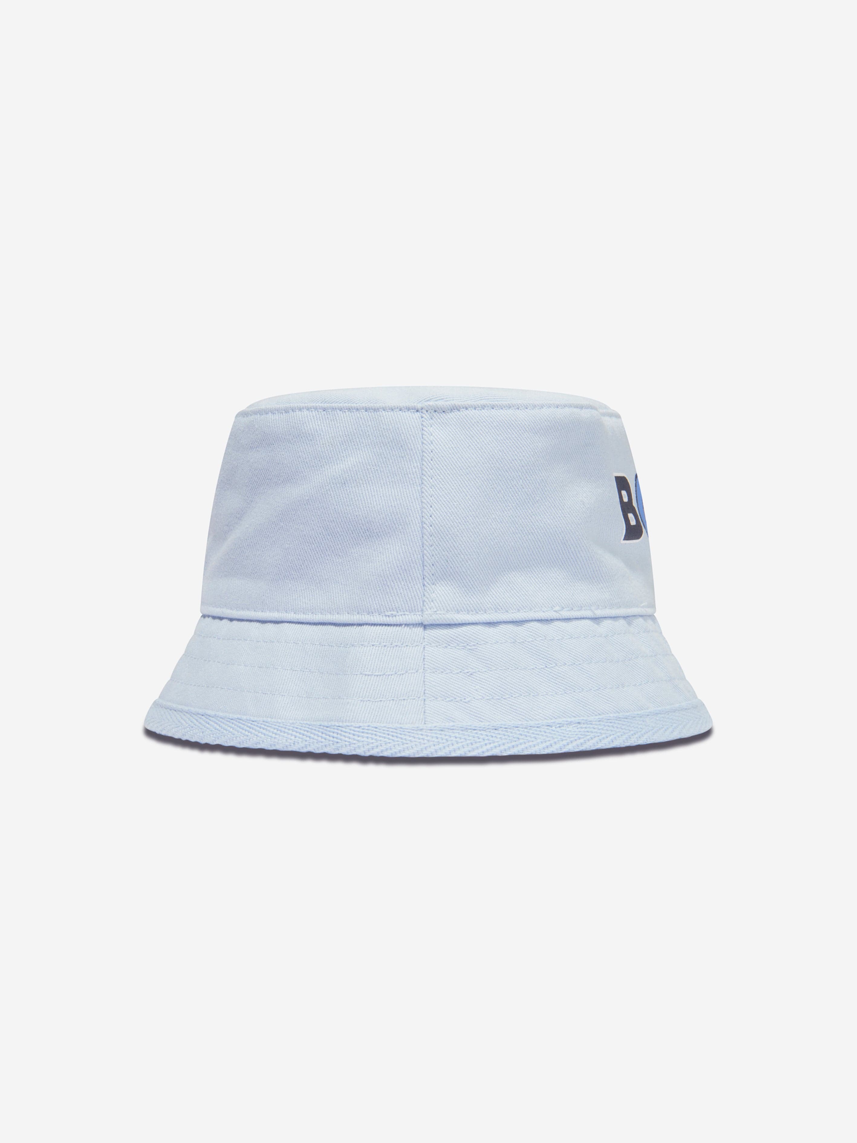 BOSS Baby Boys Logo Bucket Hat in Blue