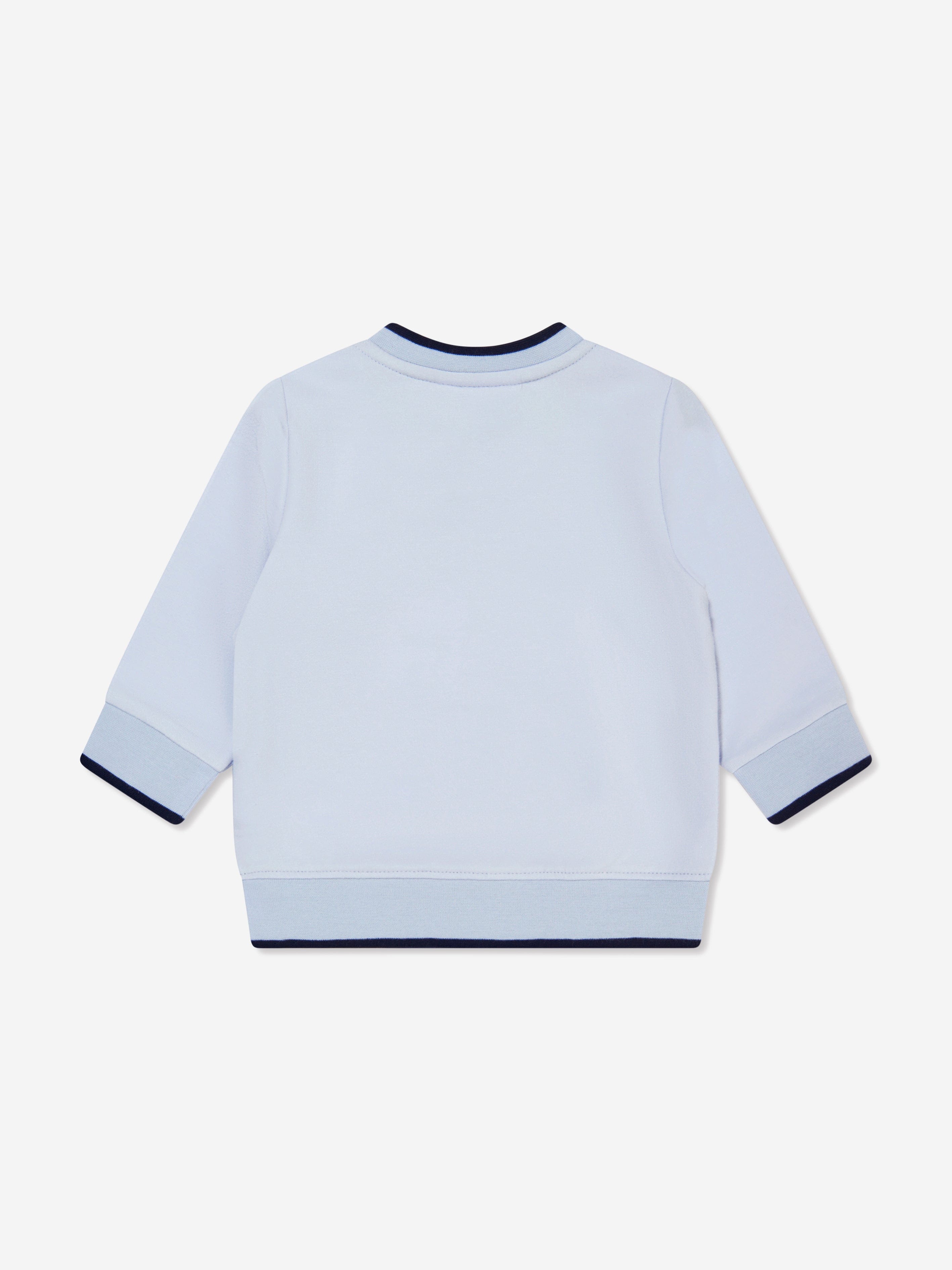 BOSS Baby Boys Organic Cotton Sweatshirt in Blue