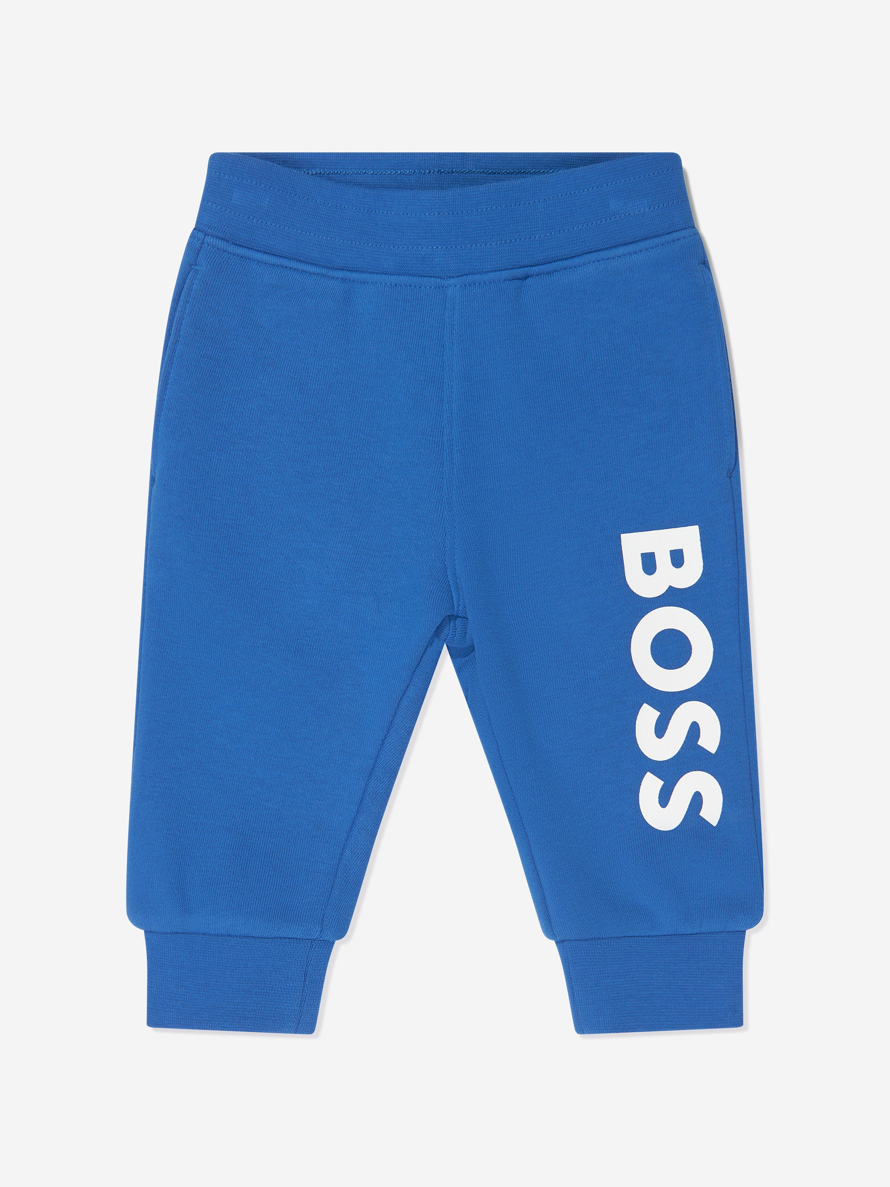 BOSS Baby Boys Logo Joggers in Blue