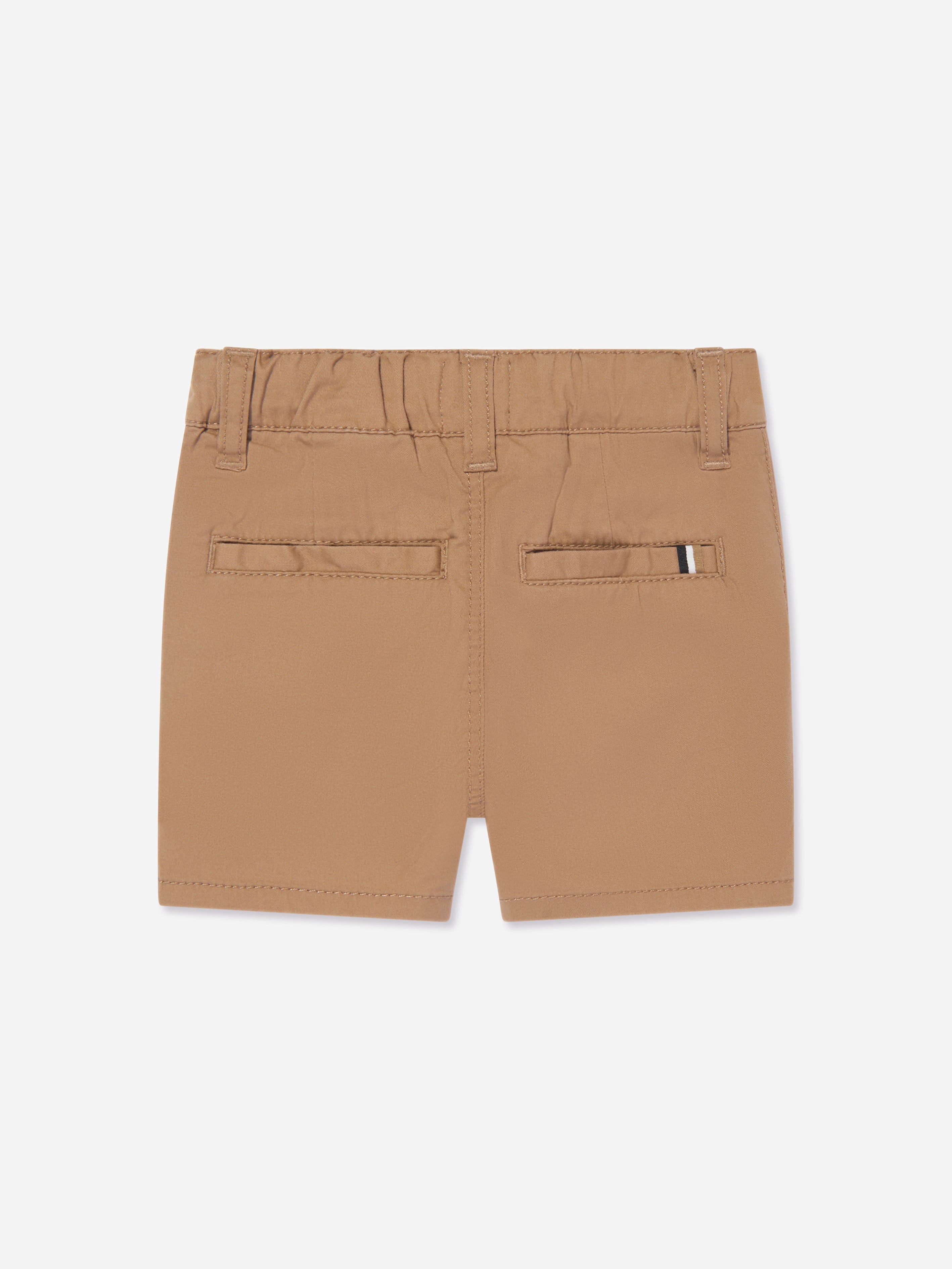 BOSS Baby Boys Chino Shorts in Beige