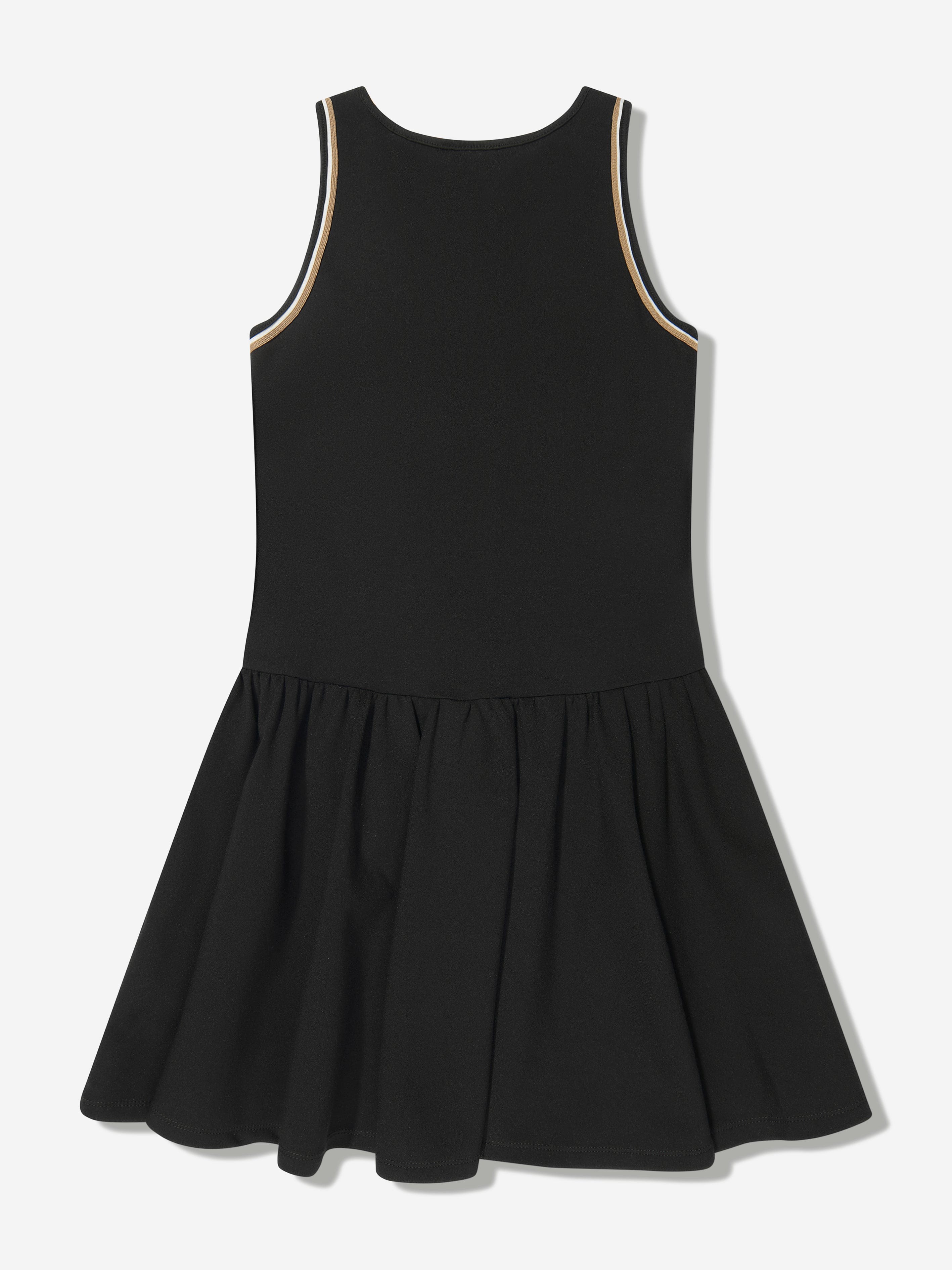 BOSS Girls Sleeveless Milano Dress in Black