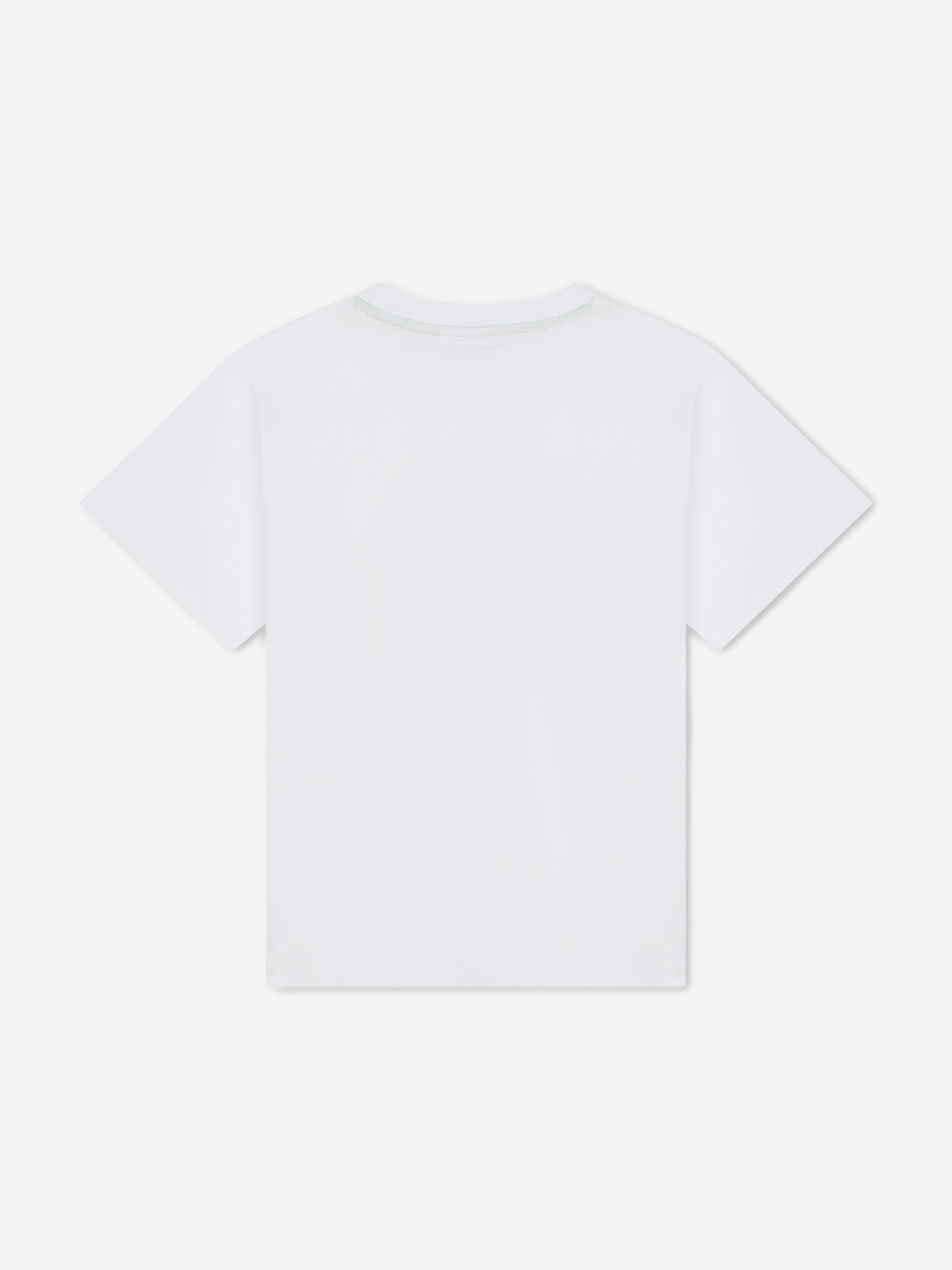 BOSS Boys Graphic Print T-Shirt in White