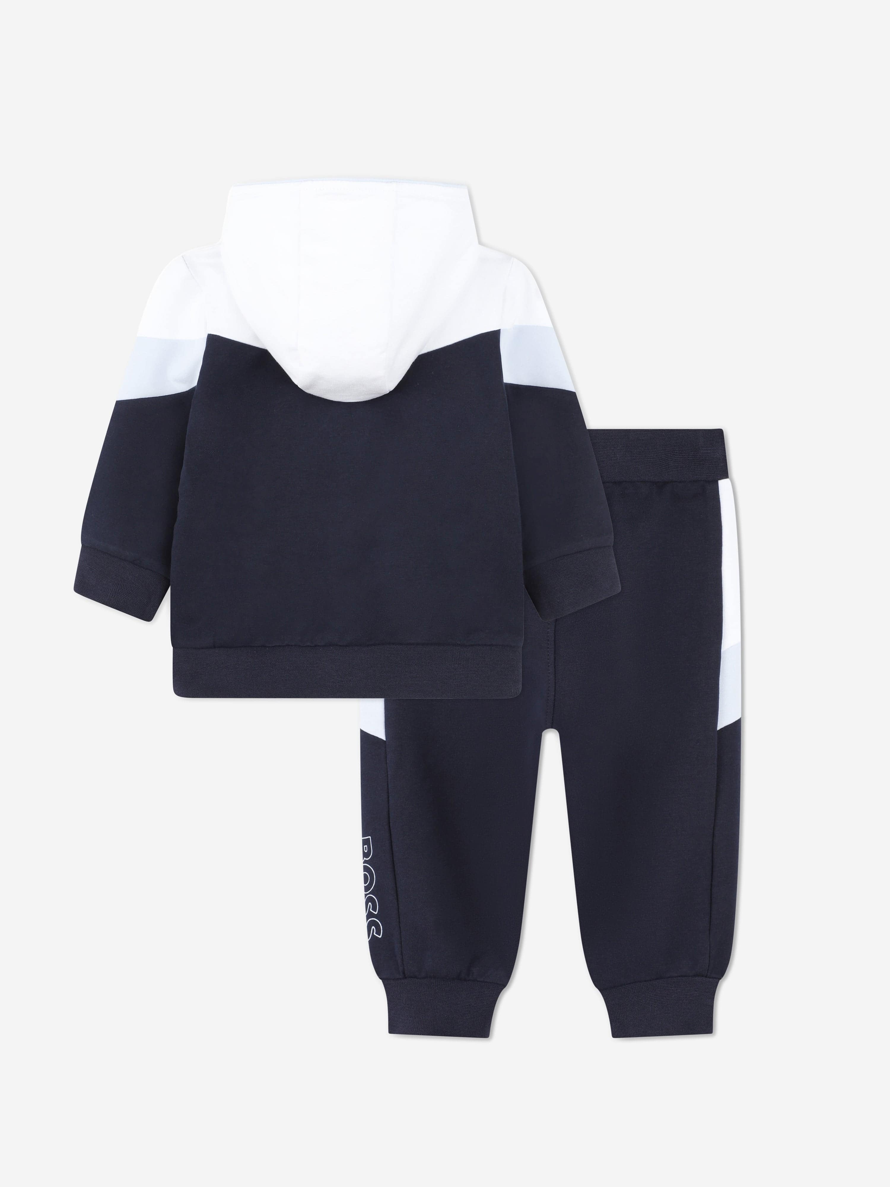 BOSS Baby Boys Logo Tracksuit in Navy