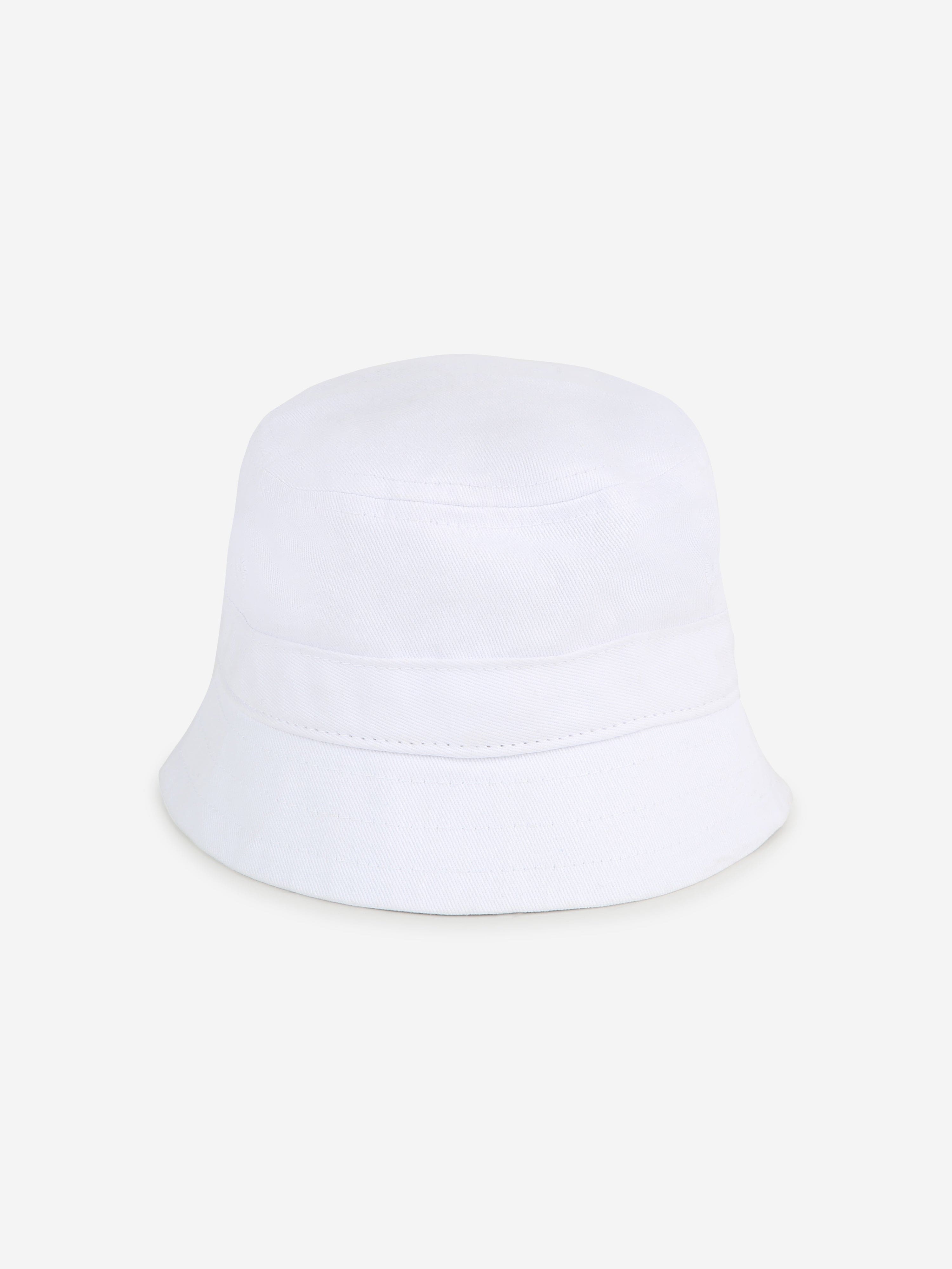 BOSS Baby Boys Logo Bucket Hat in White