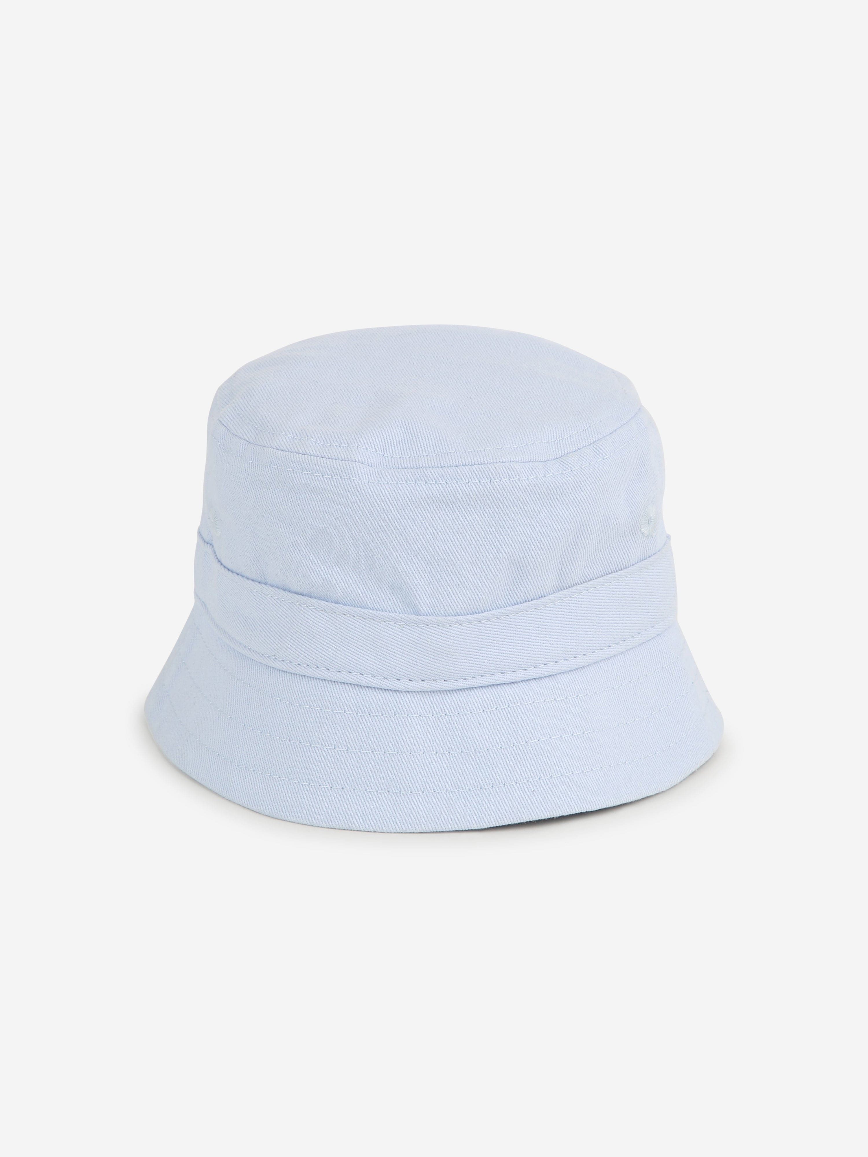 BOSS Baby Boys Logo Bucket Hat in Blue