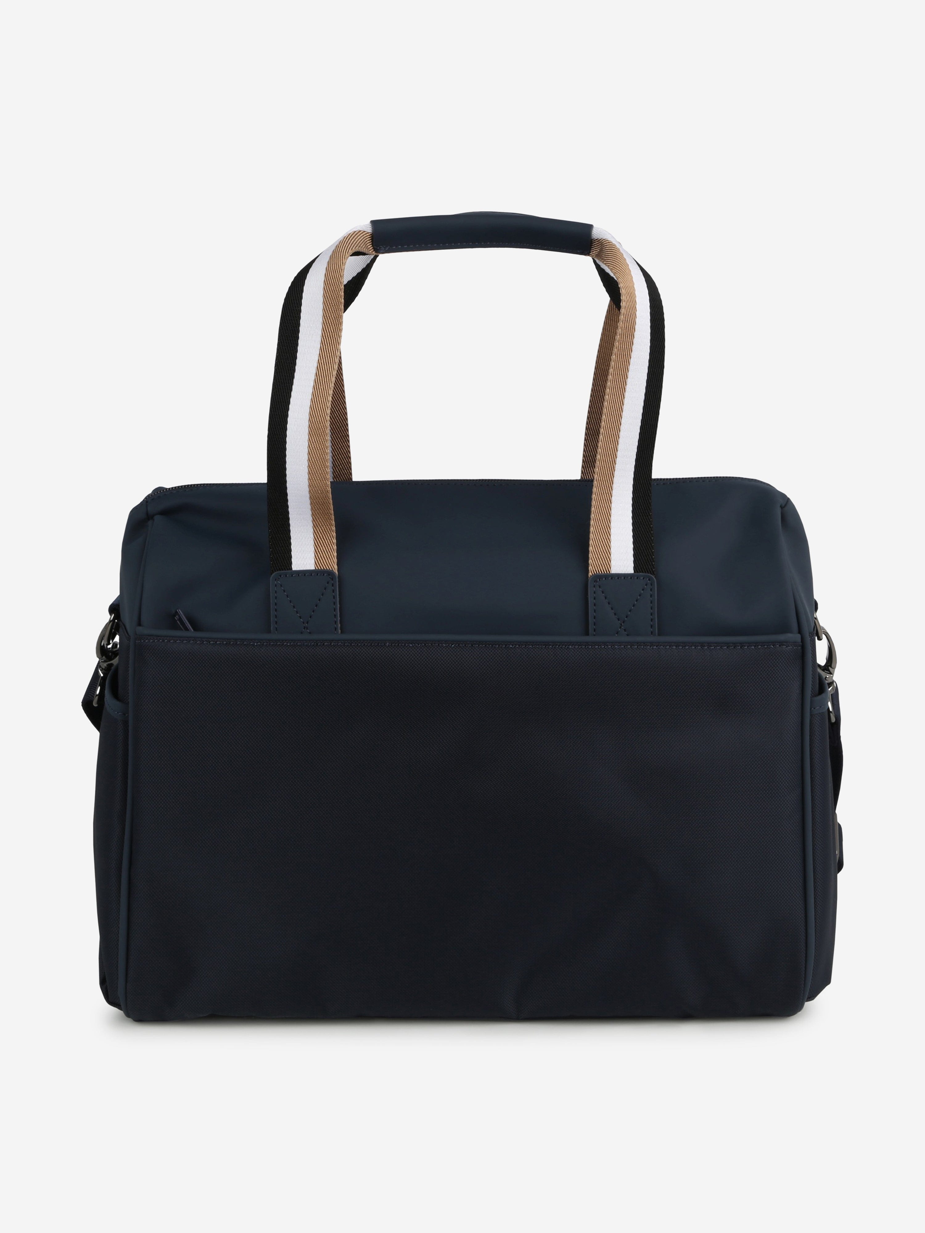 BOSS Baby Logo Changing Bag in Navy (38cm)