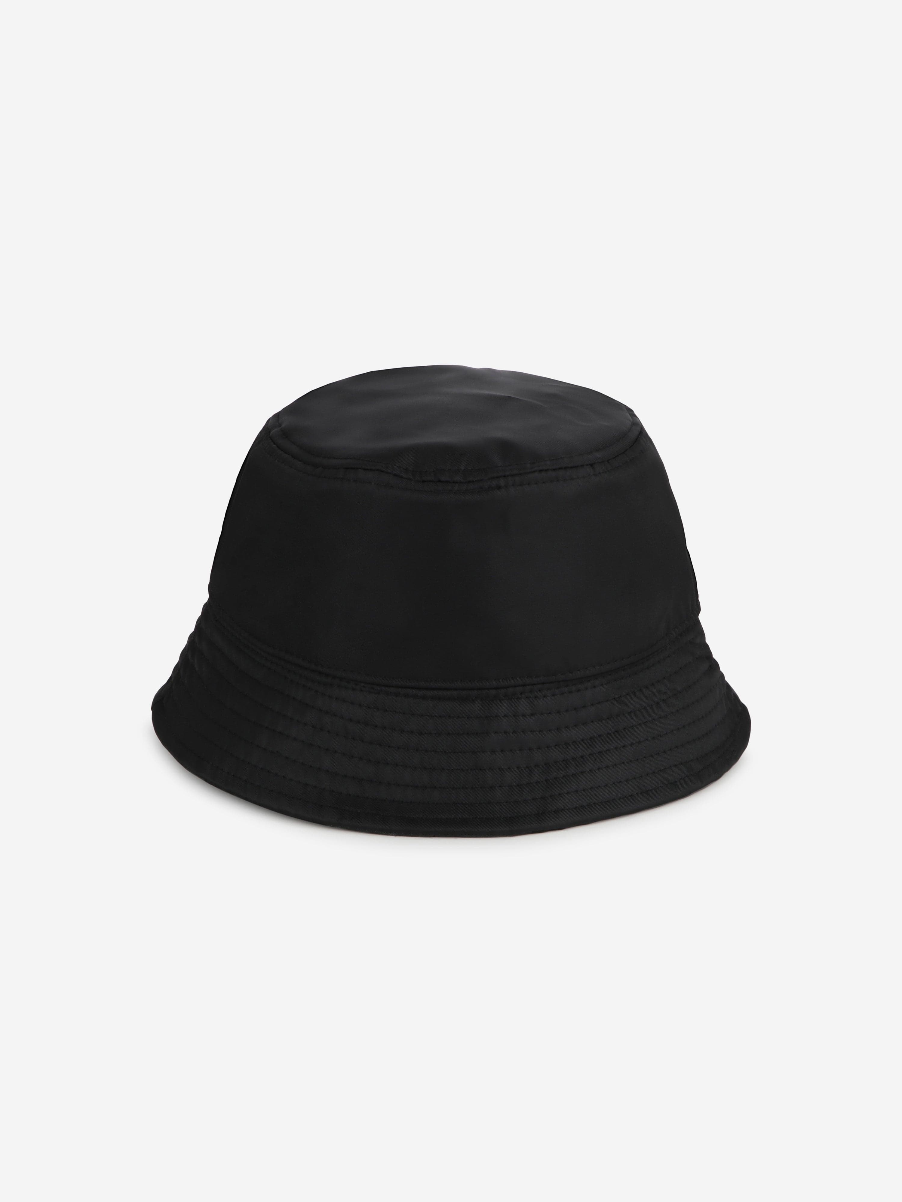 BOSS Boys Reversible Bucket Hat in Black