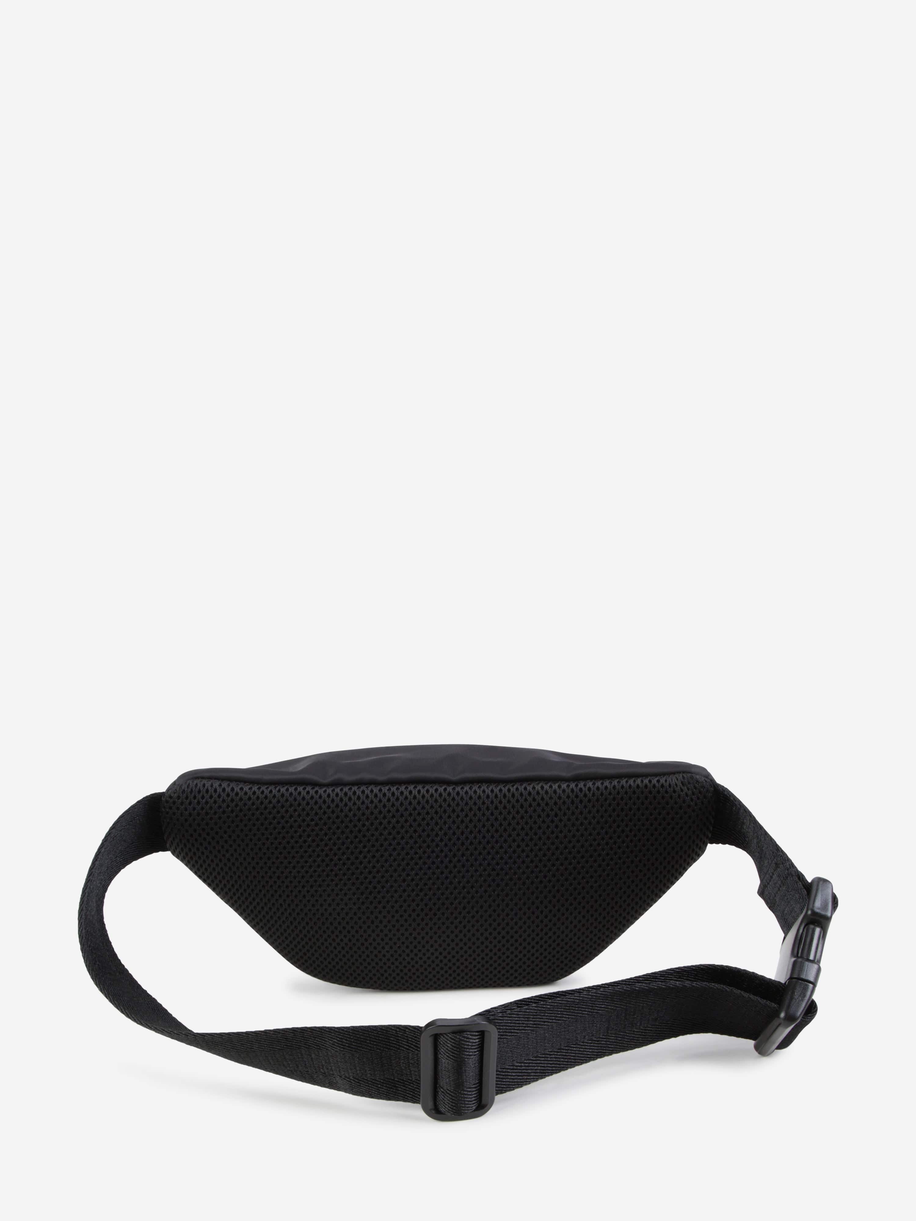 BOSS Boys Monogram Belt Bag in Black (38cm)