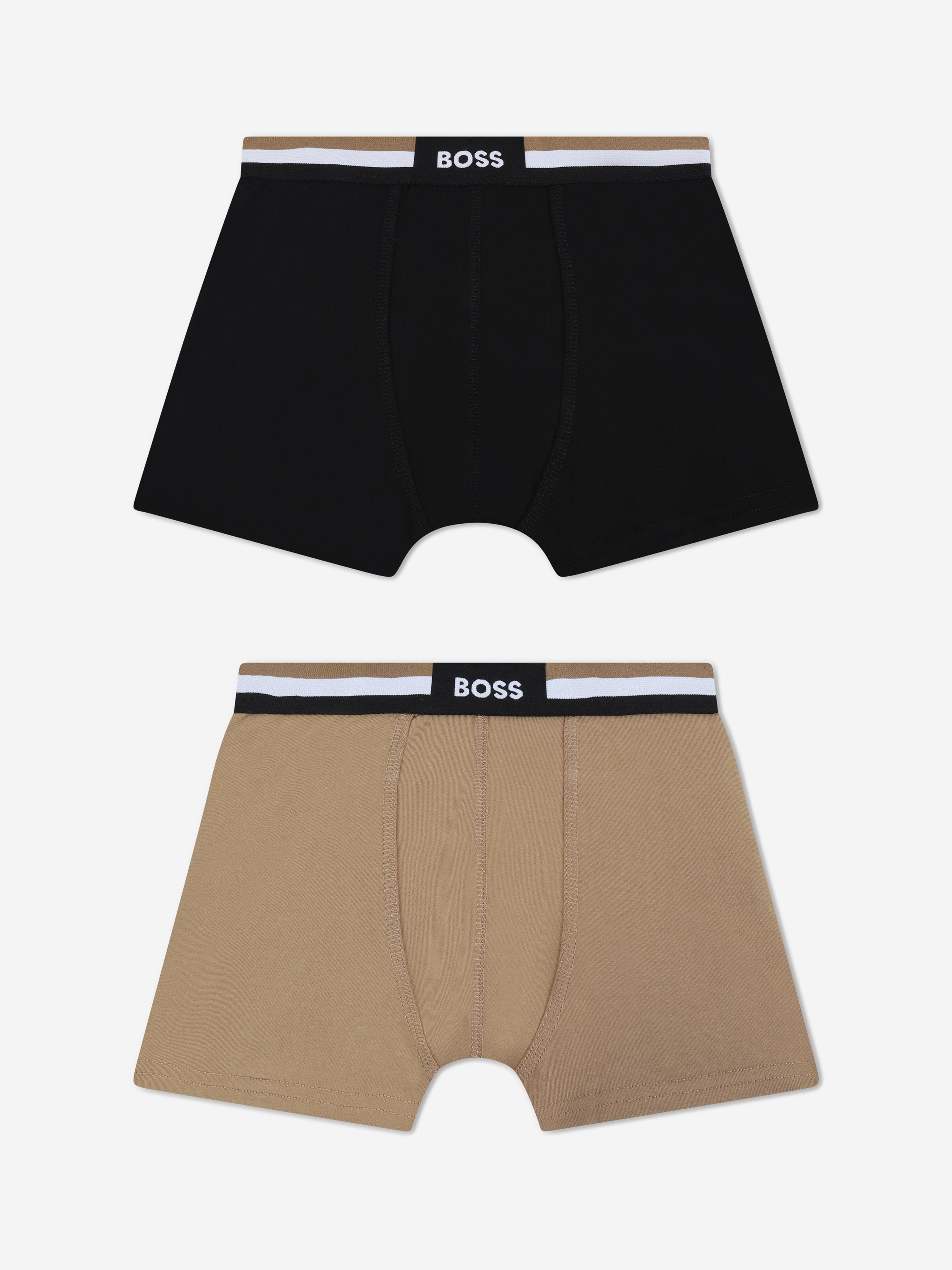 BOSS Boys Boxer Shorts Set in Black