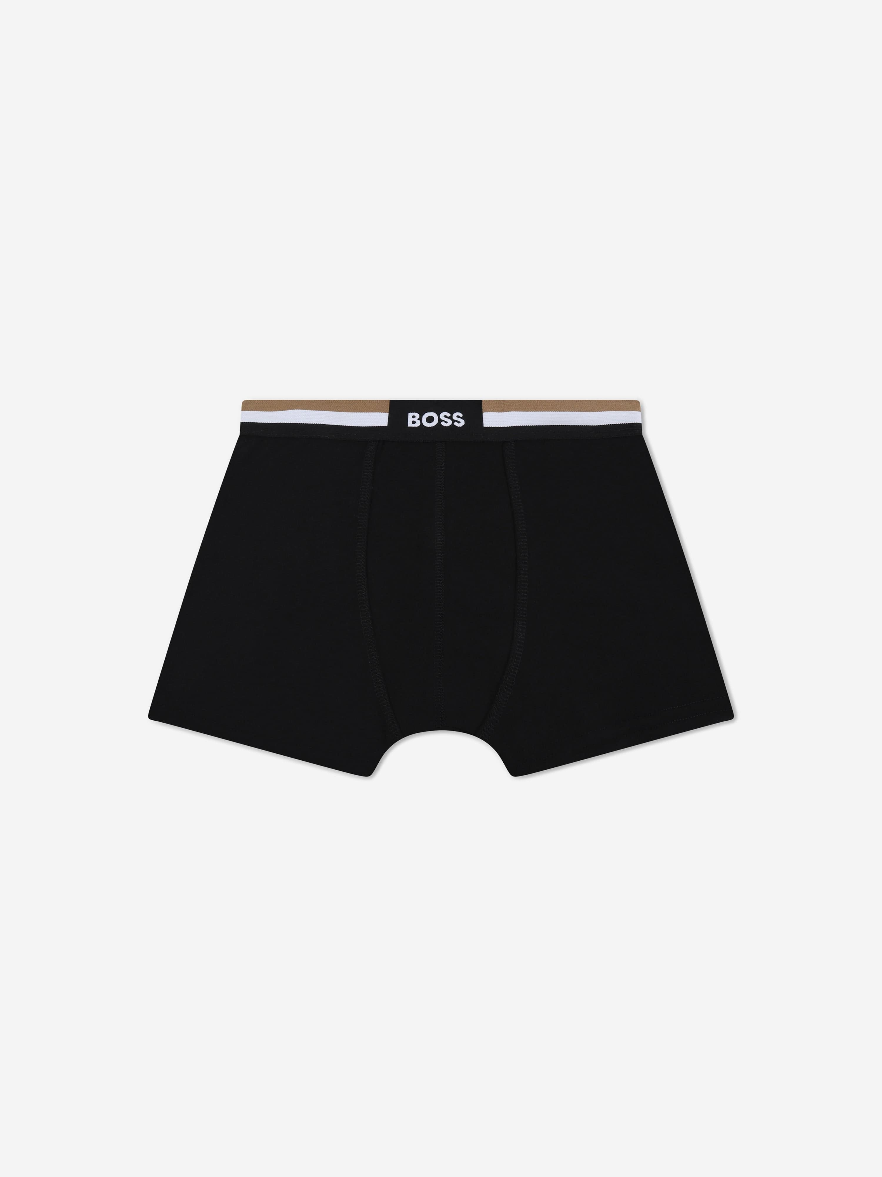 BOSS Boys Boxer Shorts Set in Black