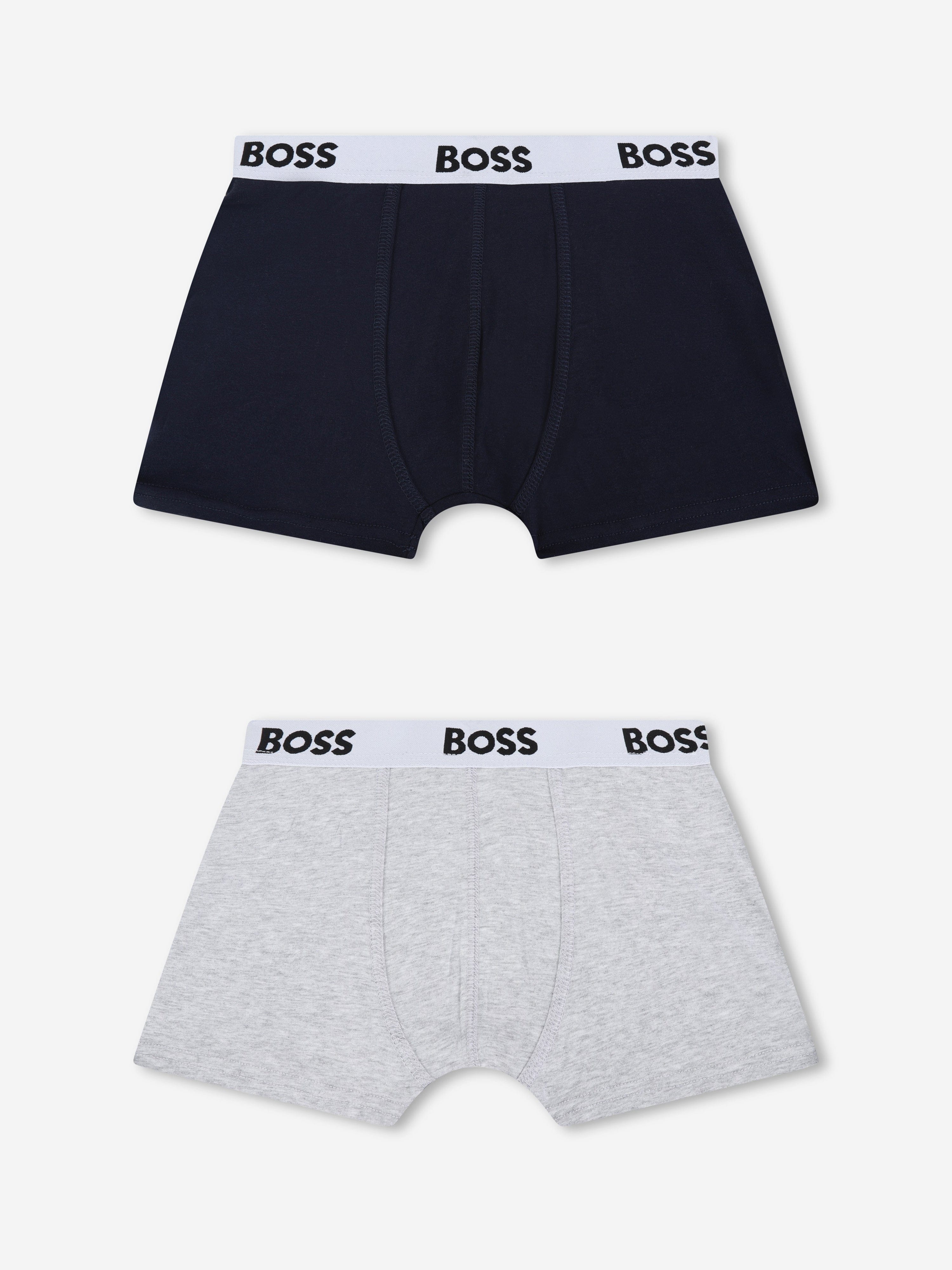 BOSS Boys Boxer Shorts Set in Navy