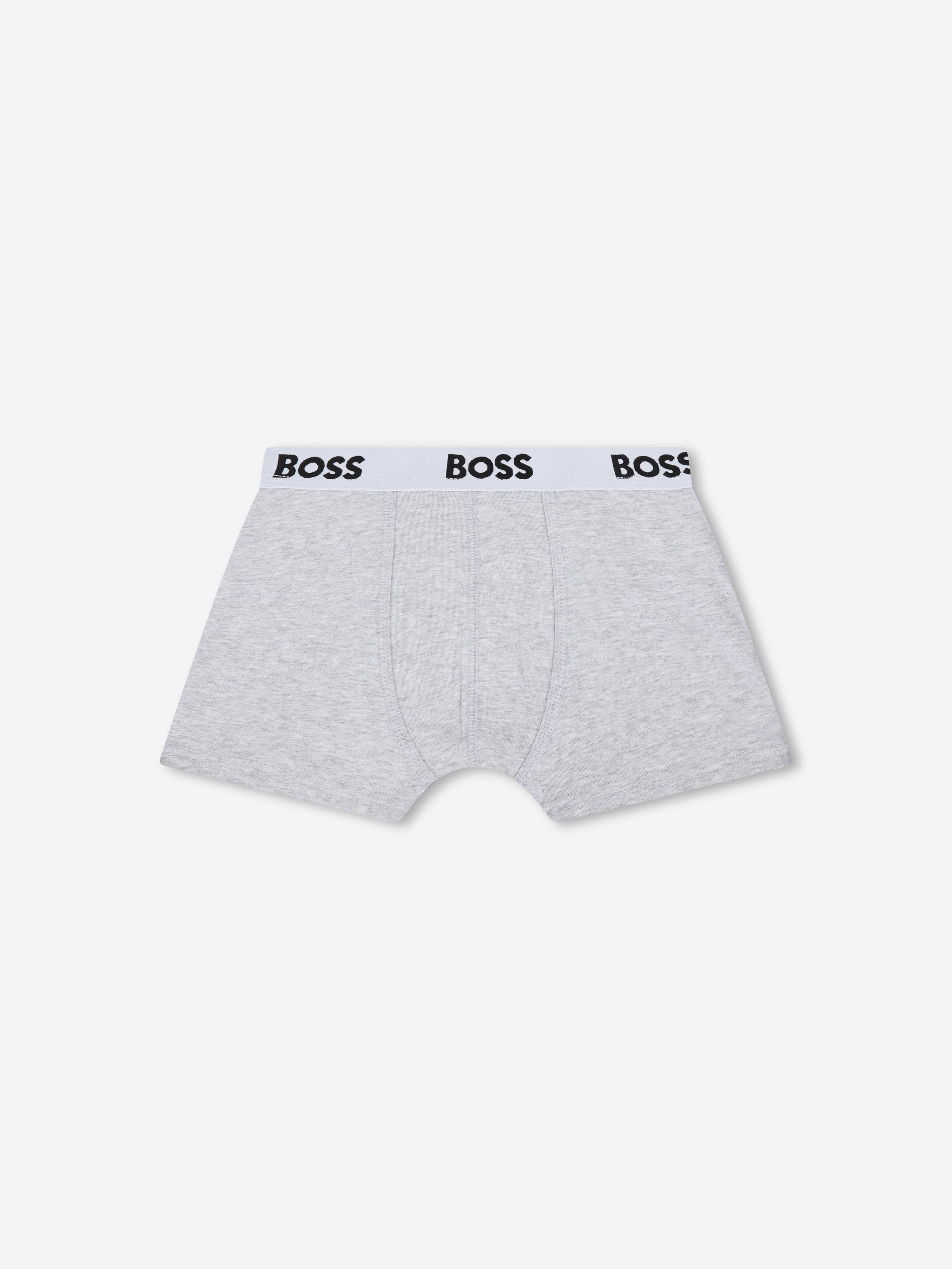 BOSS Boys Boxer Shorts Set in Navy