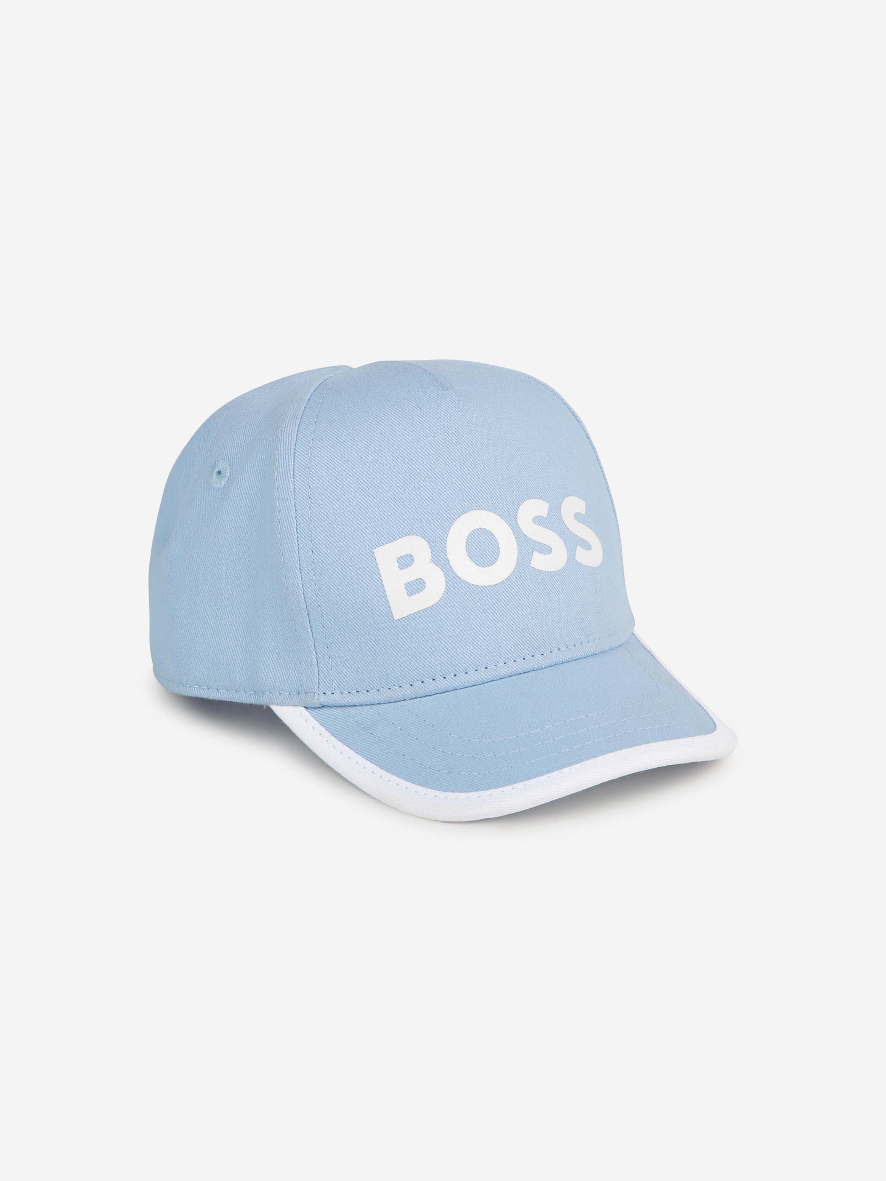 BOSS Baby Boys Logo Cap in Blue