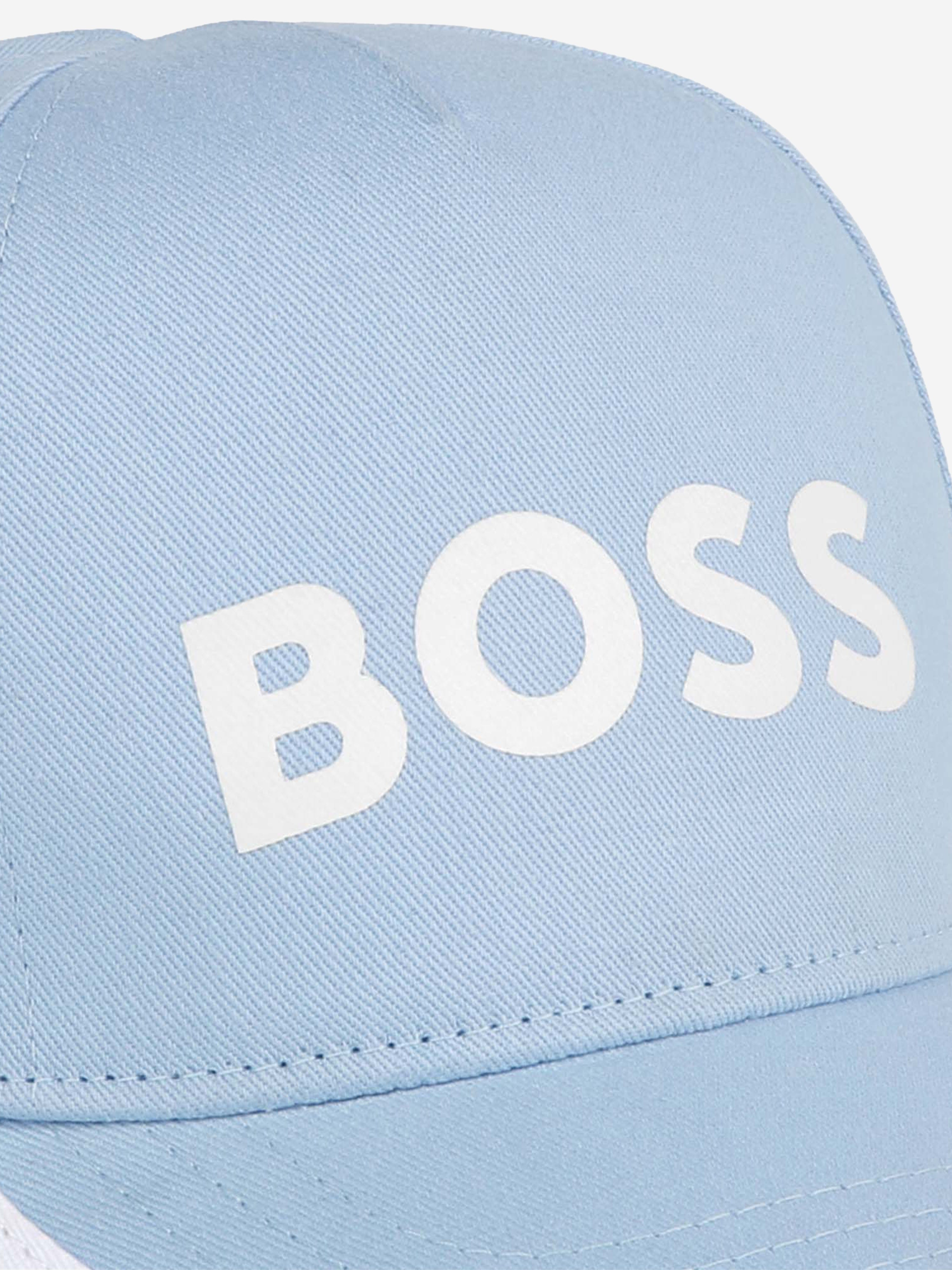 BOSS Baby Boys Logo Cap in Blue