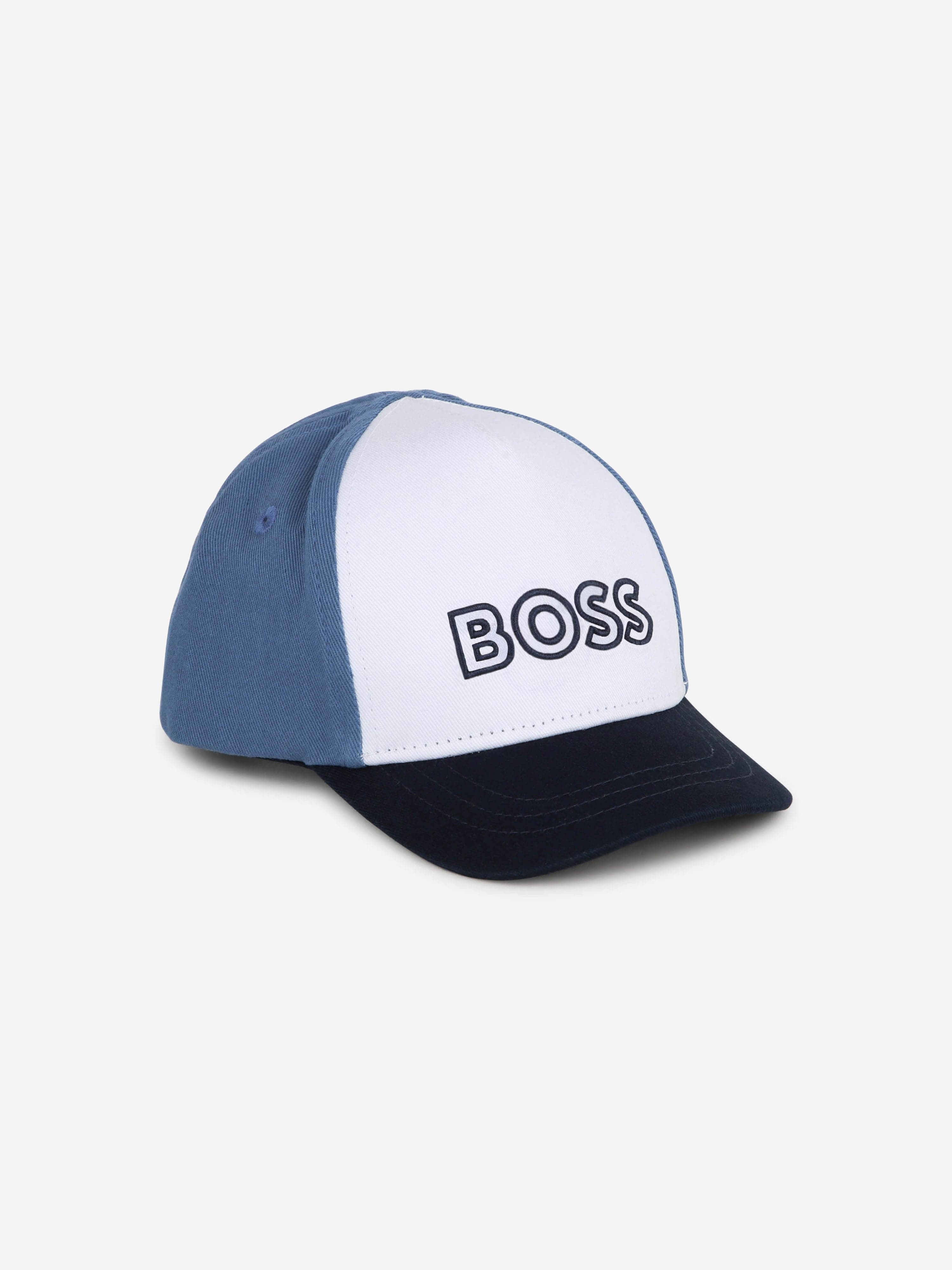 BOSS Baby Boys Logo Cap in White