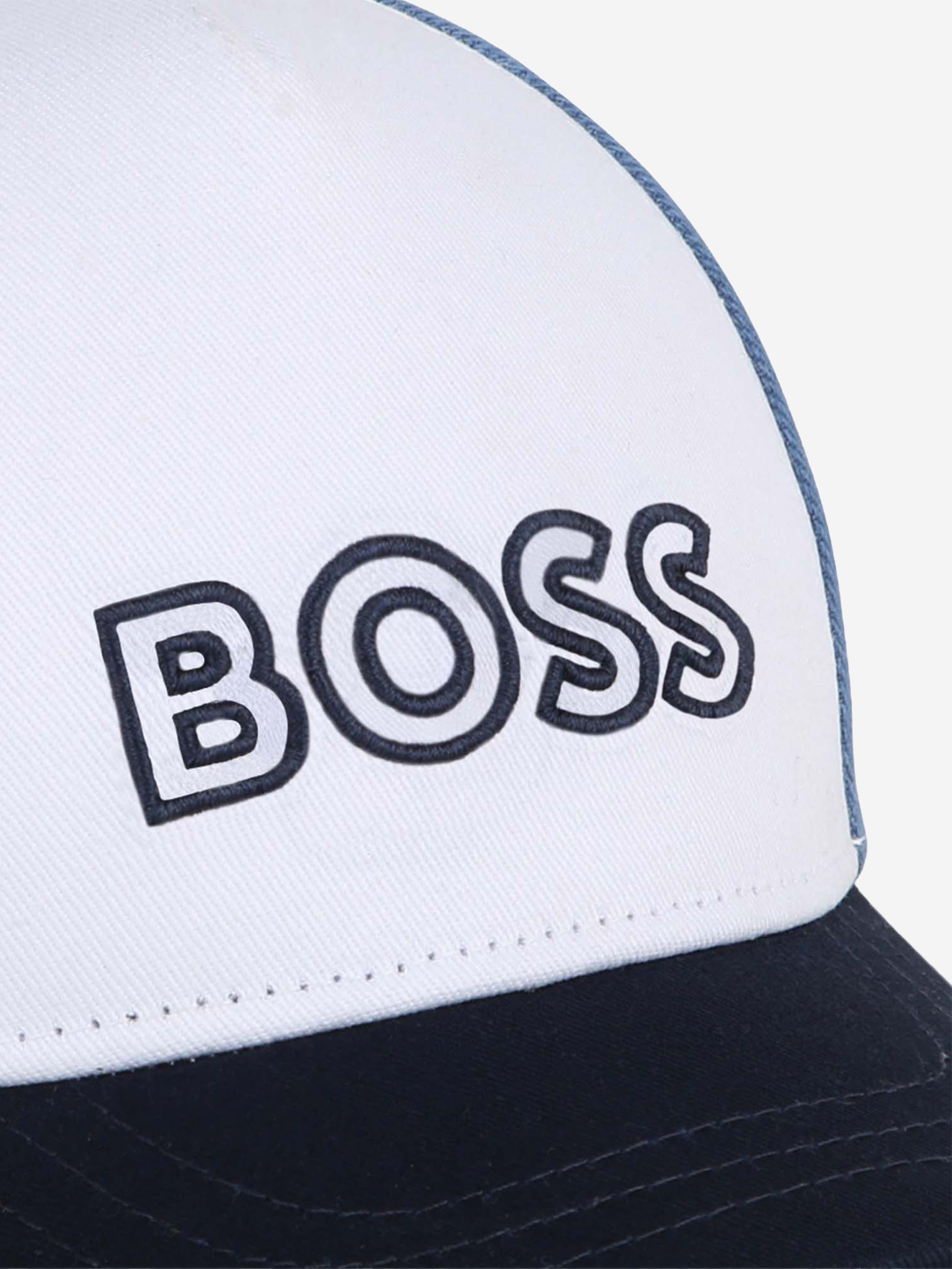 BOSS Baby Boys Logo Cap in White