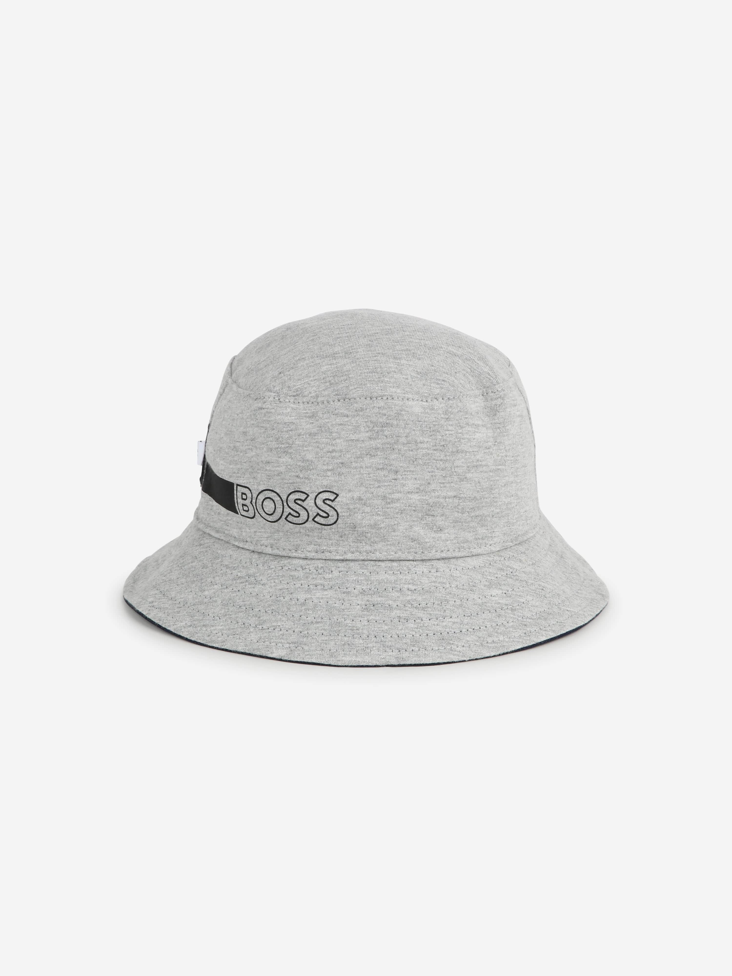 BOSS Baby Boys Reversible Bucket Hat in Navy