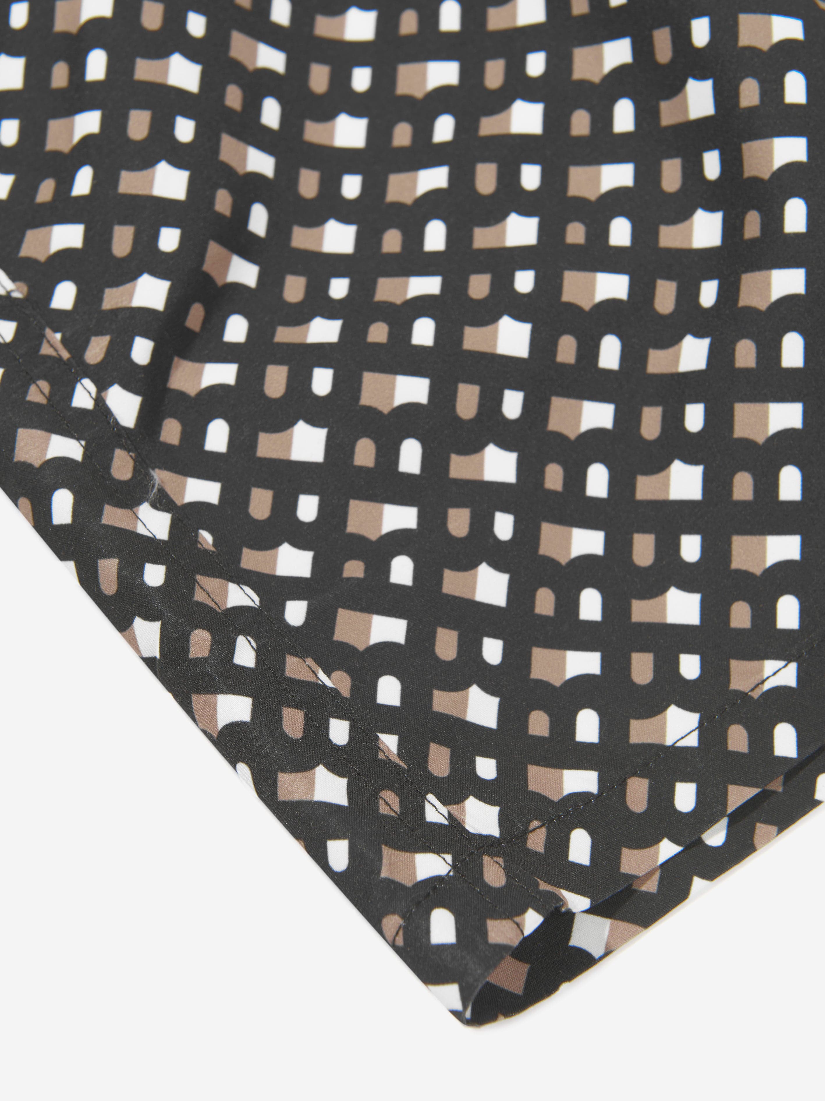 BOSS Boys Monogram Swim Shorts in Multicolour