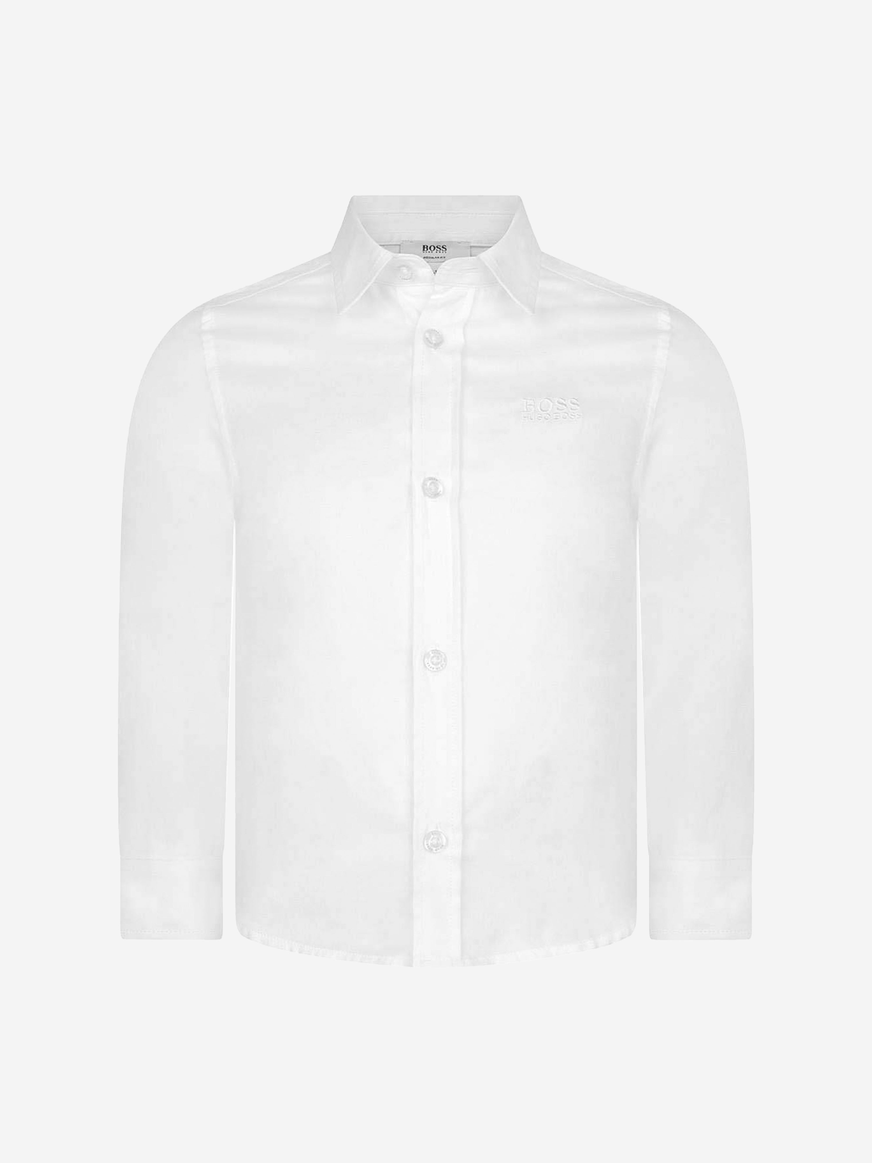 Boss Boys Cotton Regular Fit Shirt