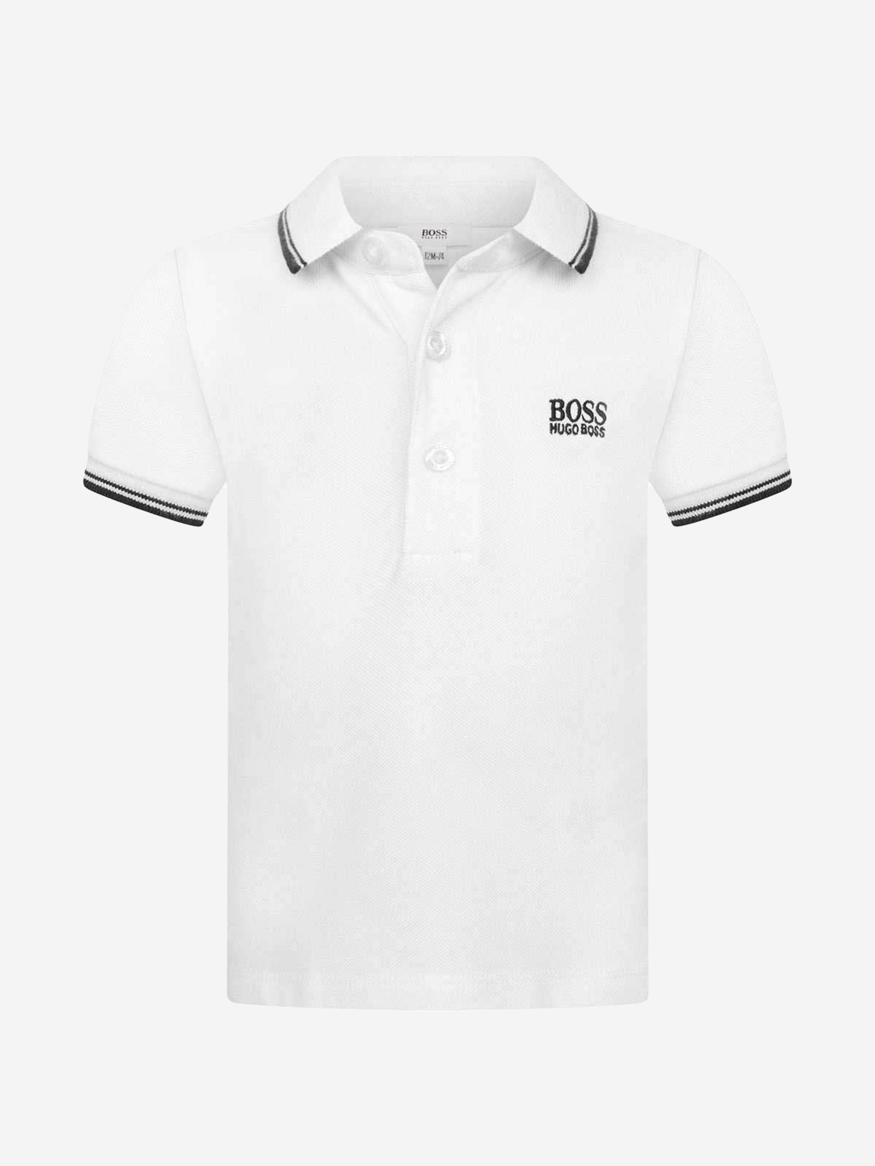 BOSS Baby Boys Embroidered Logo Polo Top