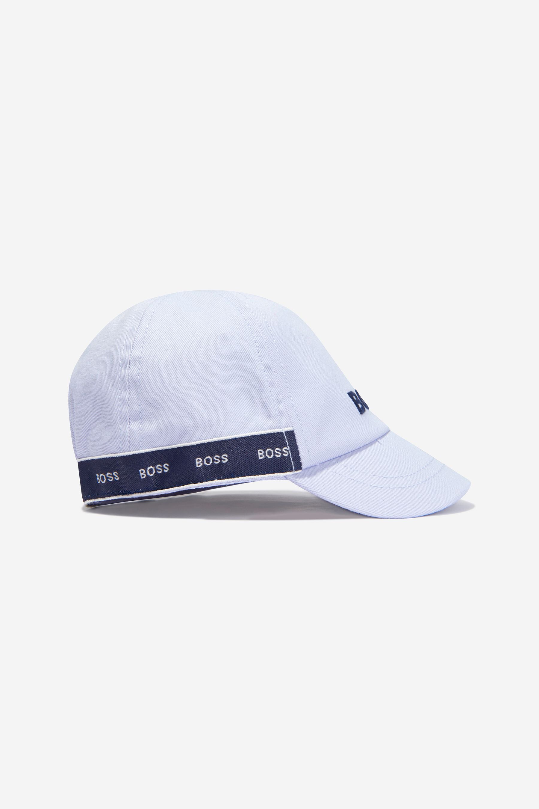 BOSS Baby Boys Cotton Twill Logo Print Cap