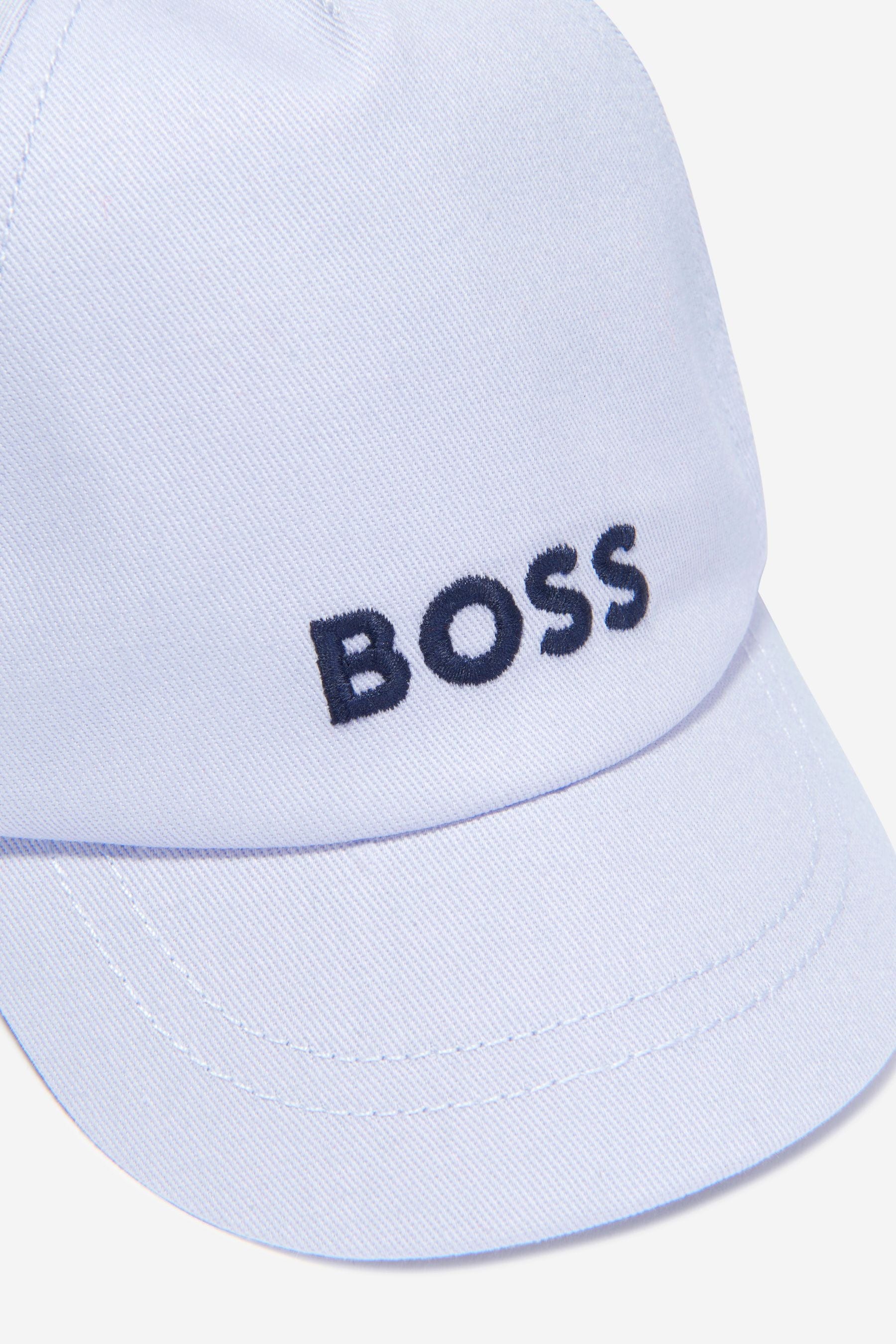 BOSS Baby Boys Cotton Twill Logo Print Cap