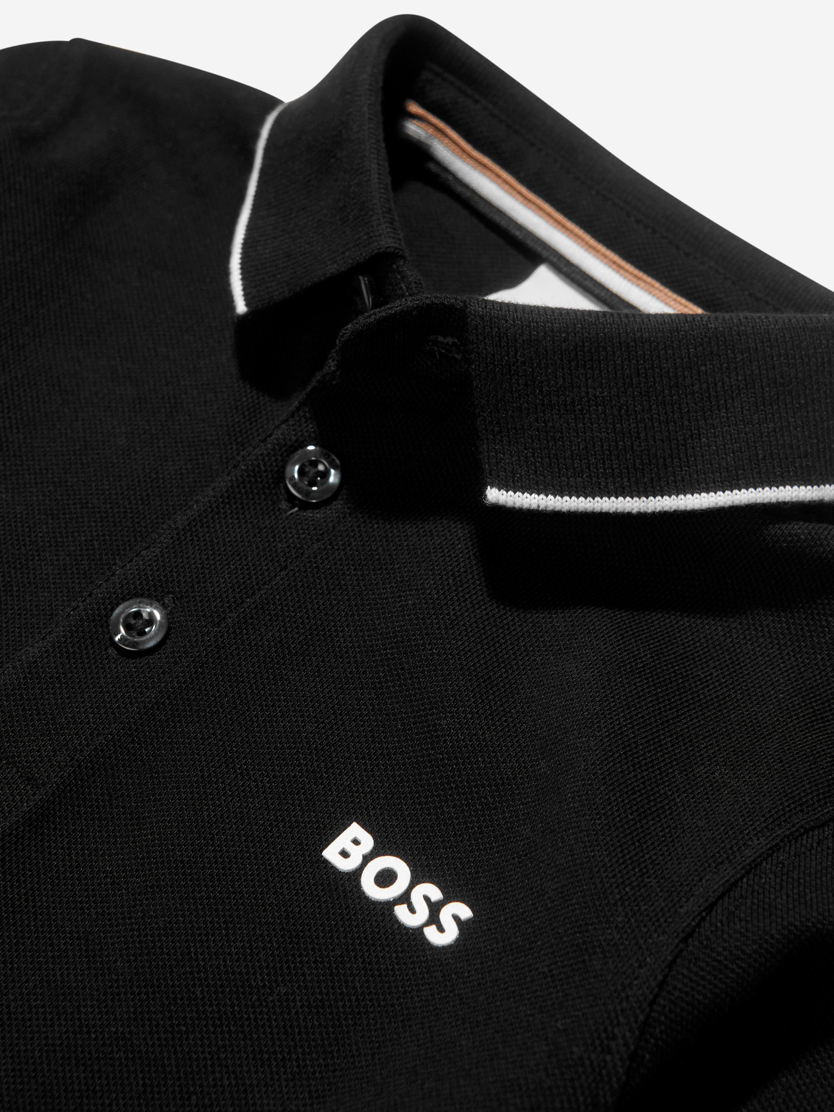 BOSS Boys Long Sleeve Polo Shirt