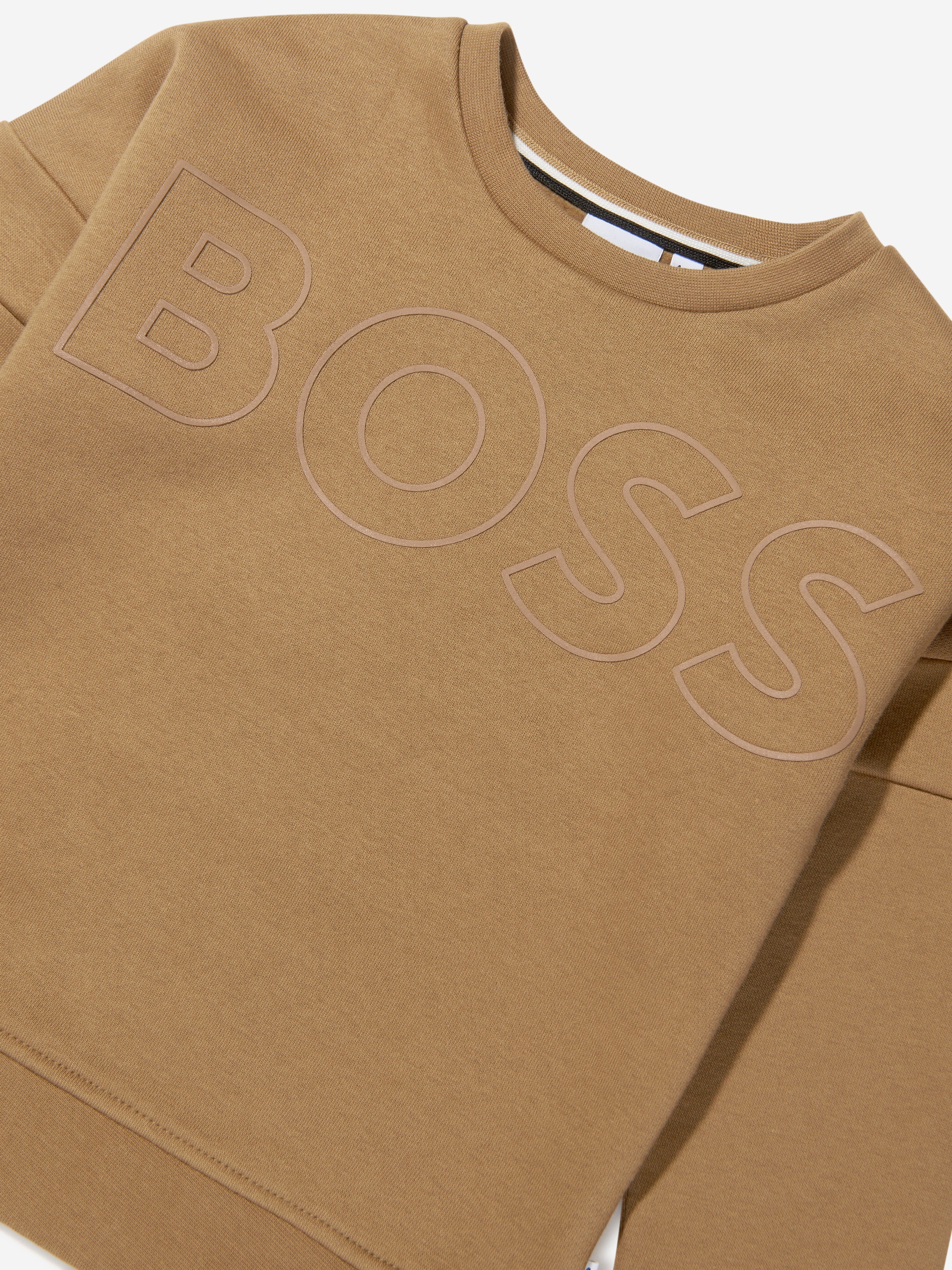 BOSS Boys Logo Print Sweatshirt