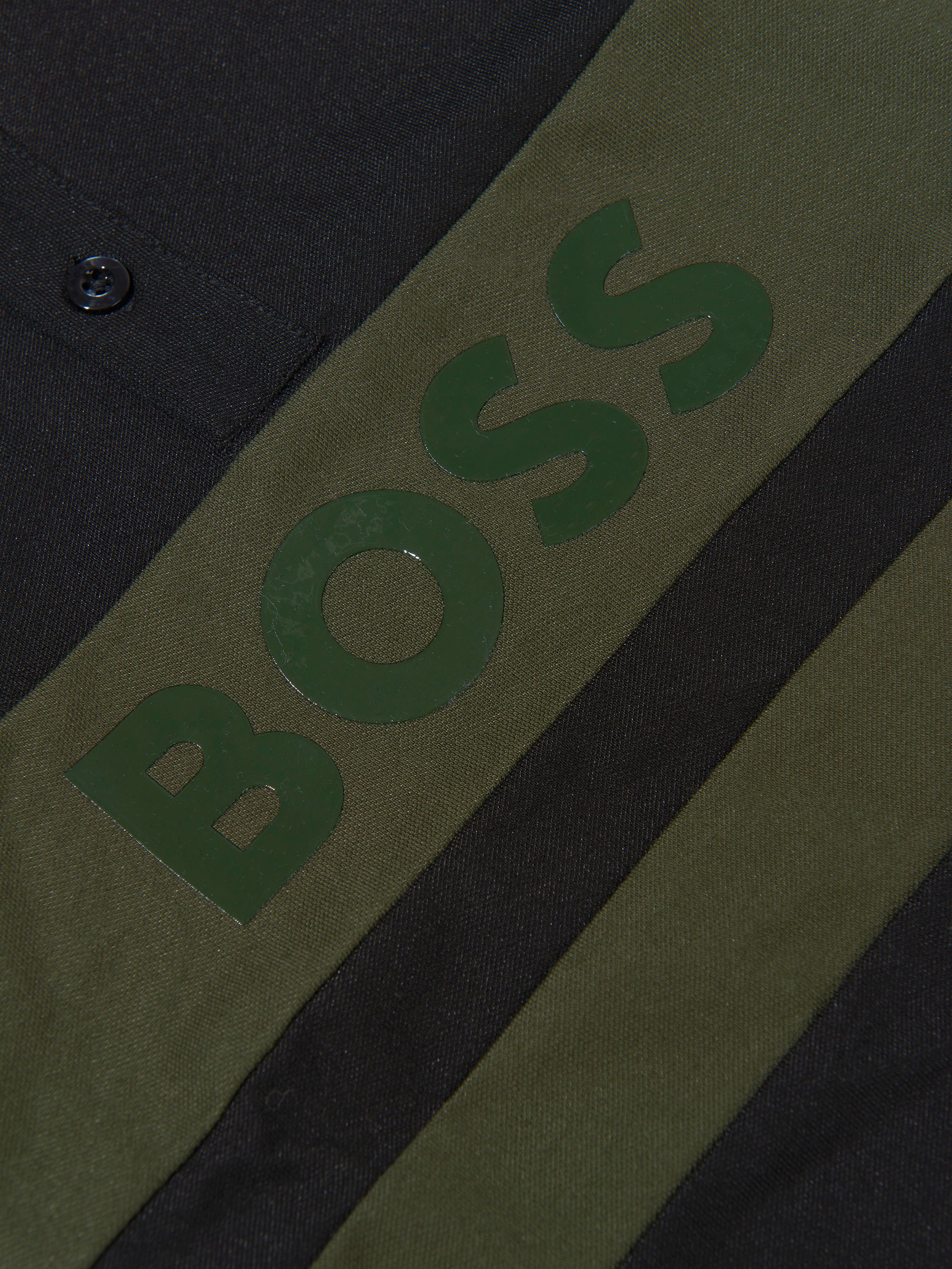 BOSS Boys Logo Print Polo Shirt