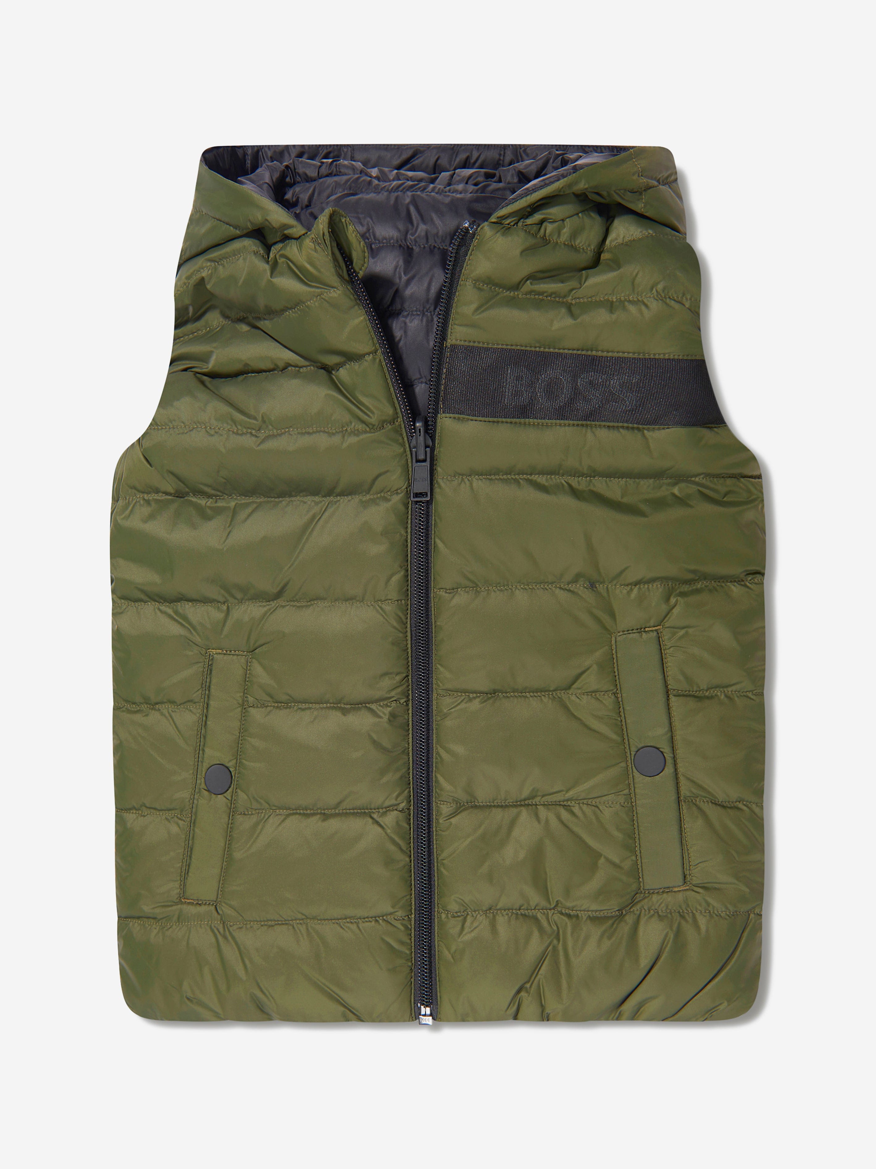 BOSS Boys Down Padded Gilet