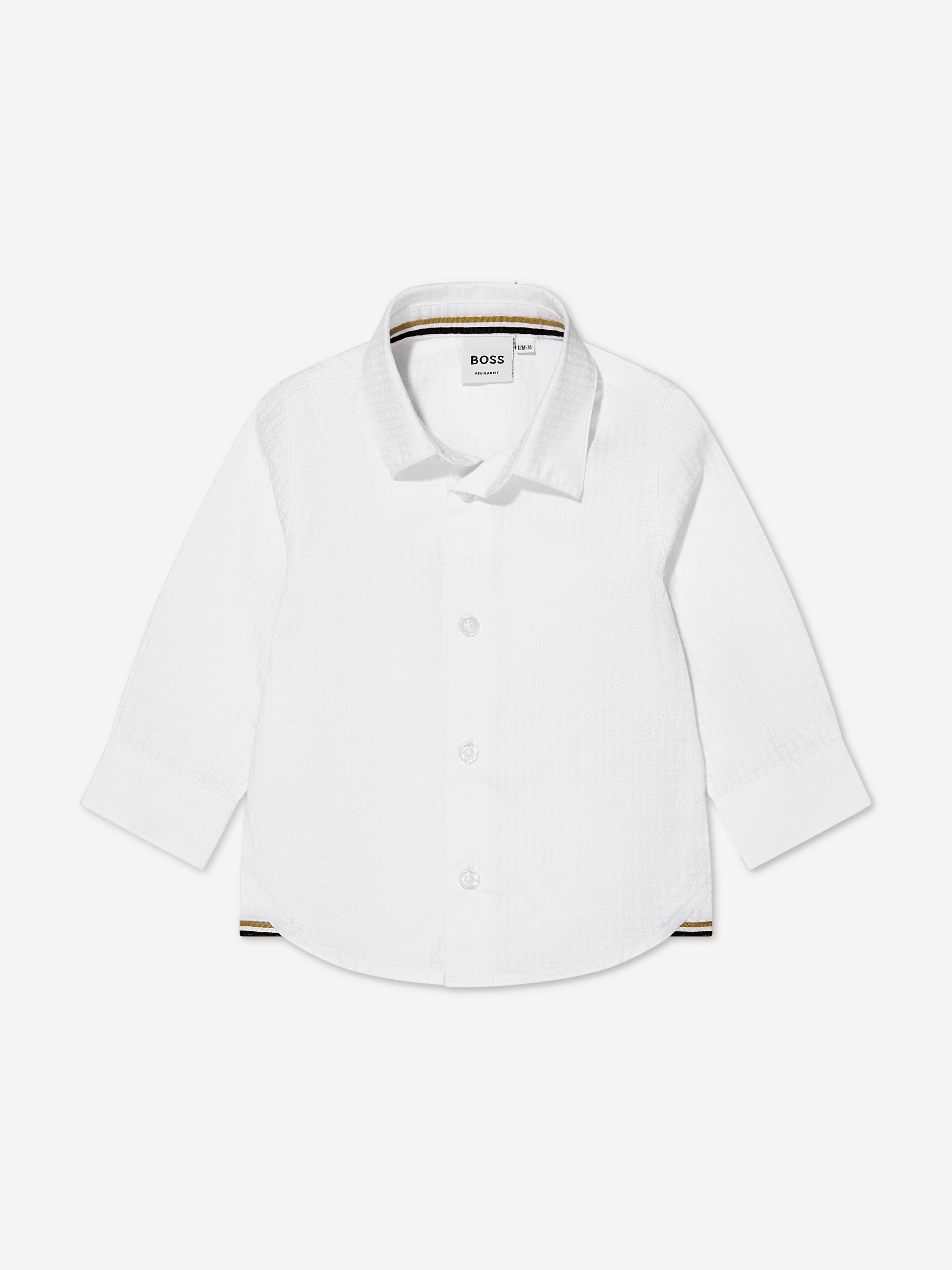 BOSS Baby Boys Slim Fit Shirt