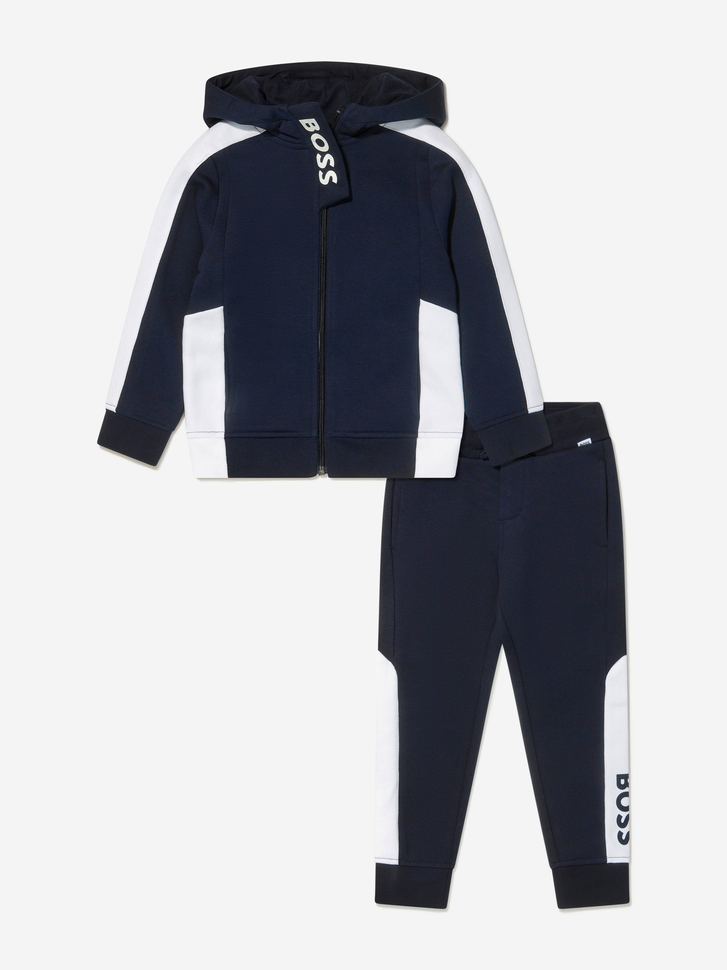 BOSS Boys Logo Print Tracksuit