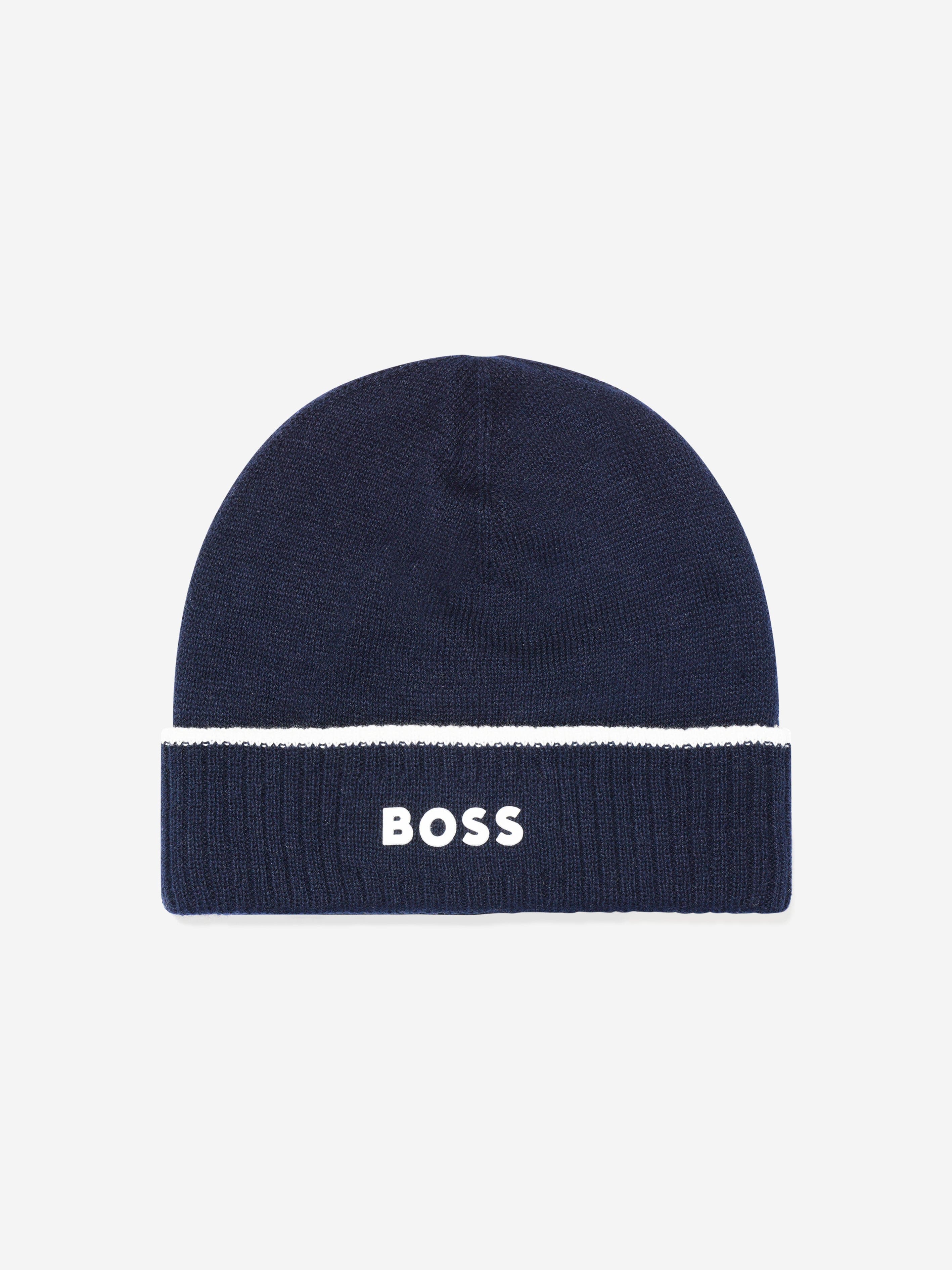 BOSS Baby Boys Knitted Logo Hat