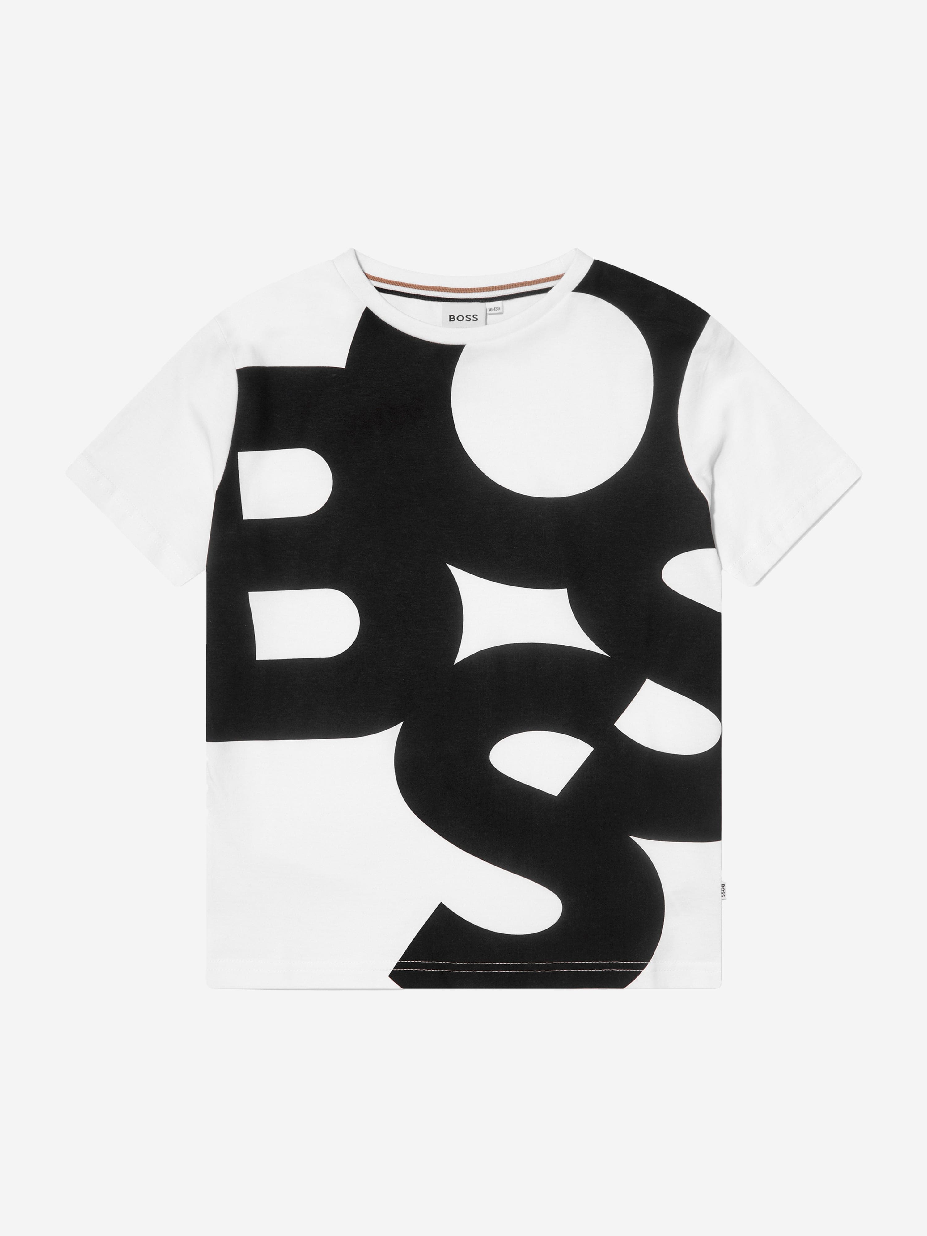 BOSS Boys Logo Print T-Shirt