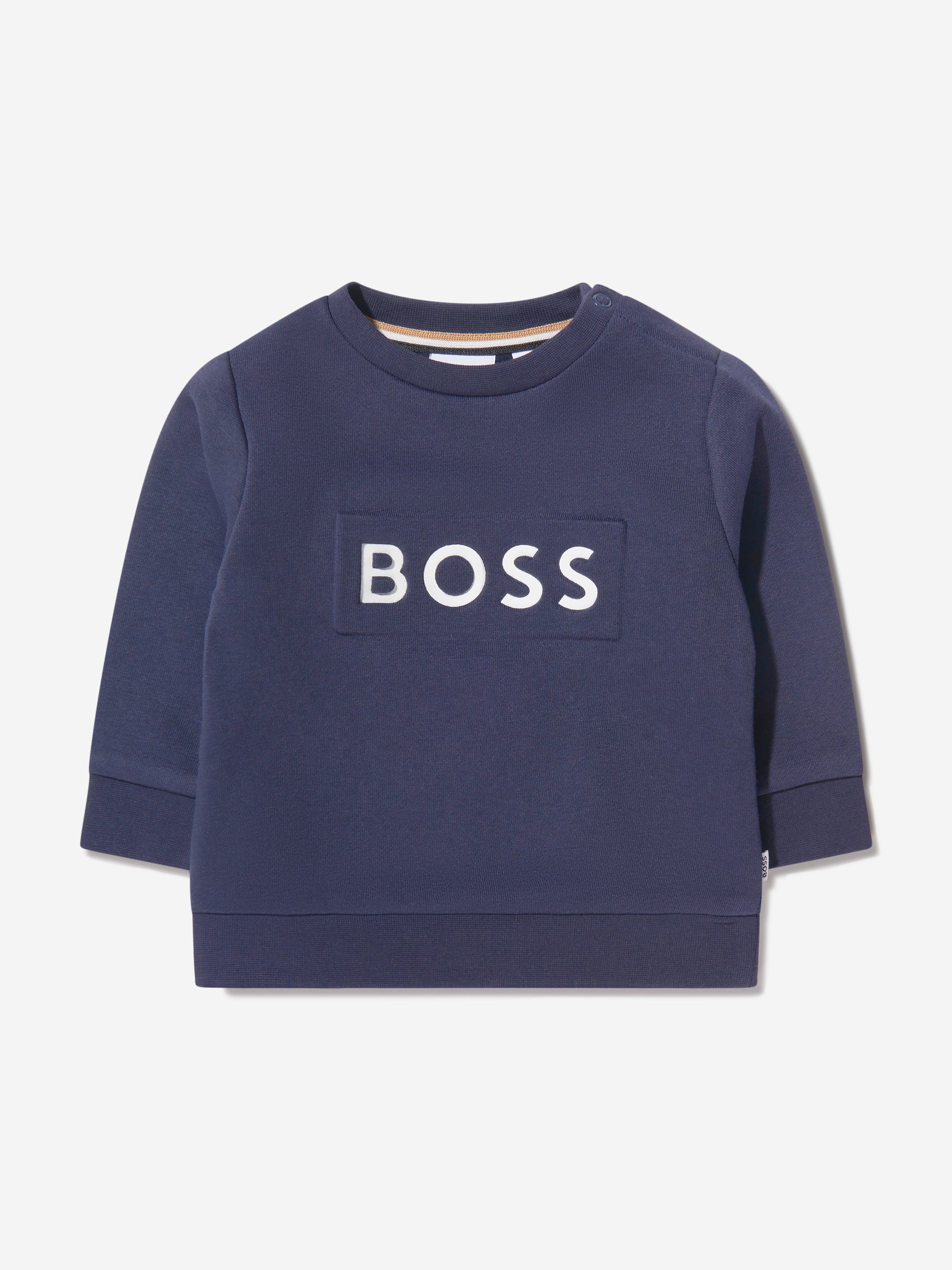 BOSS Baby Boys Logo Print Sweatshirt