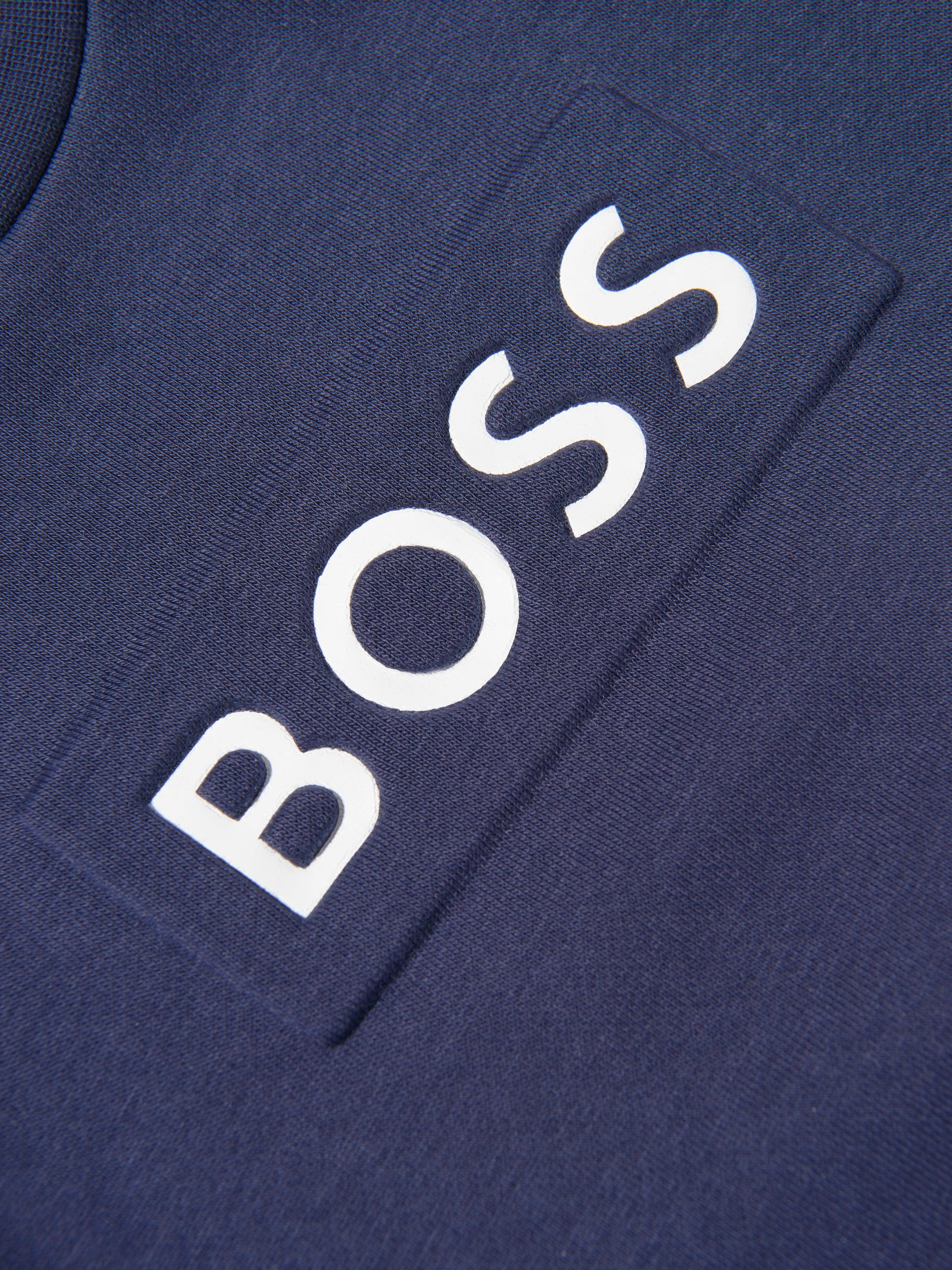 BOSS Baby Boys Logo Print Sweatshirt