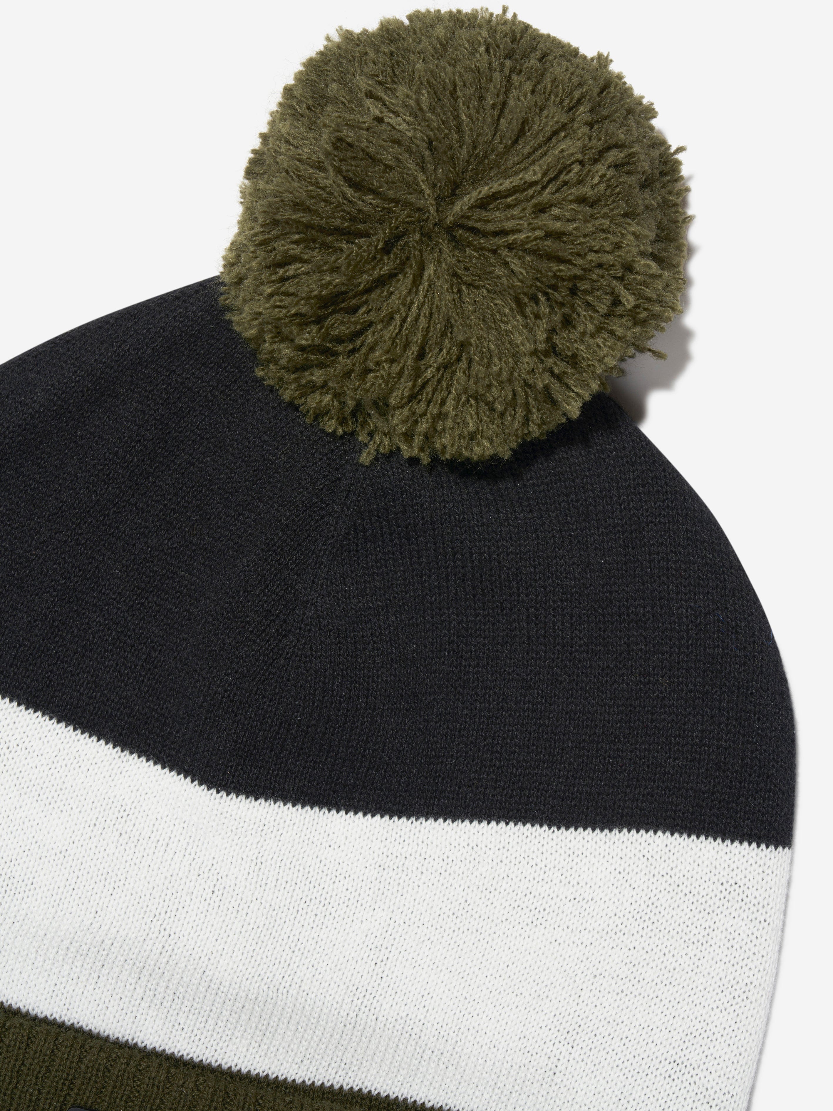 BOSS Boys Knitted Bobble Hat